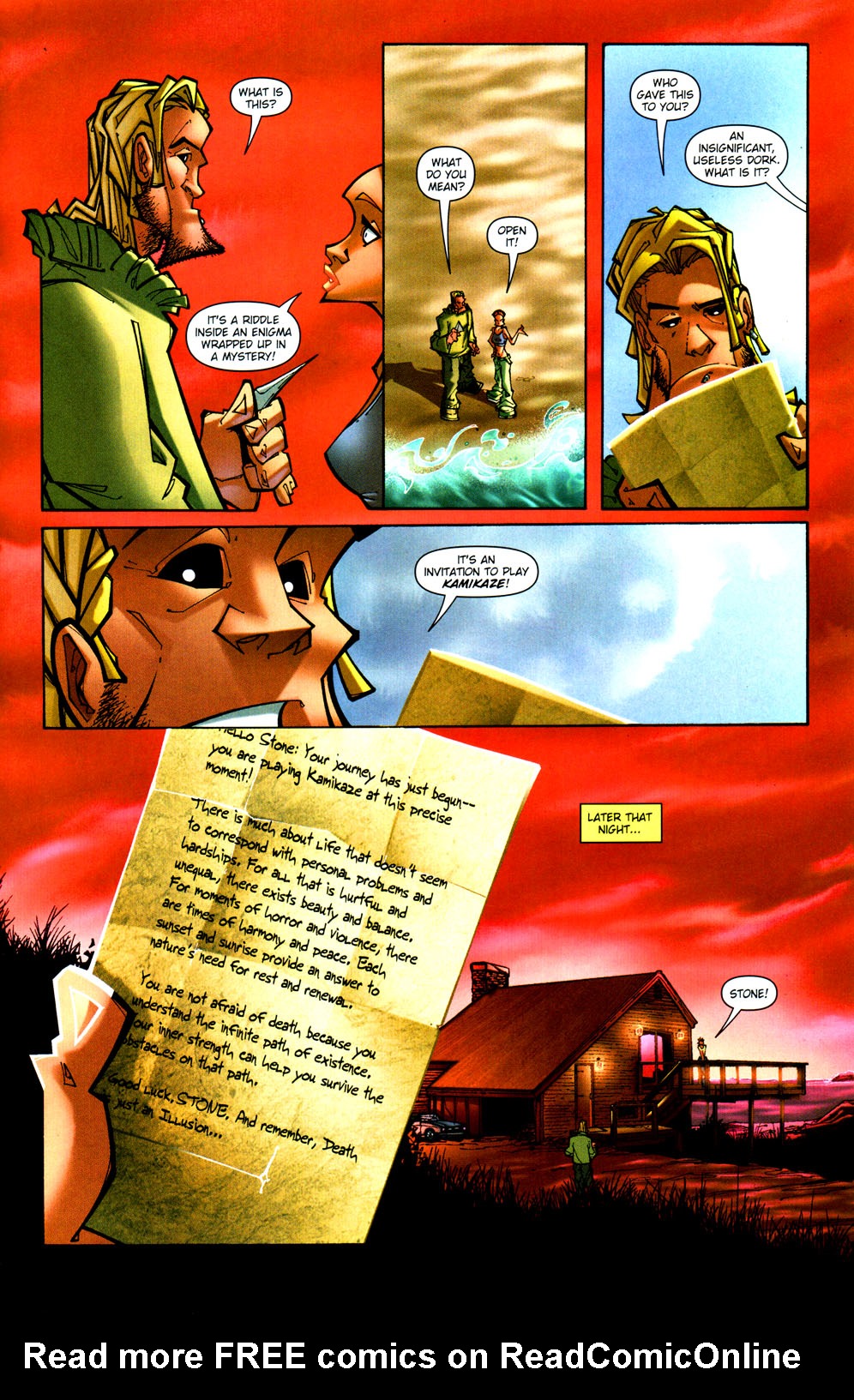 Read online Kamikaze comic -  Issue #2 - 19