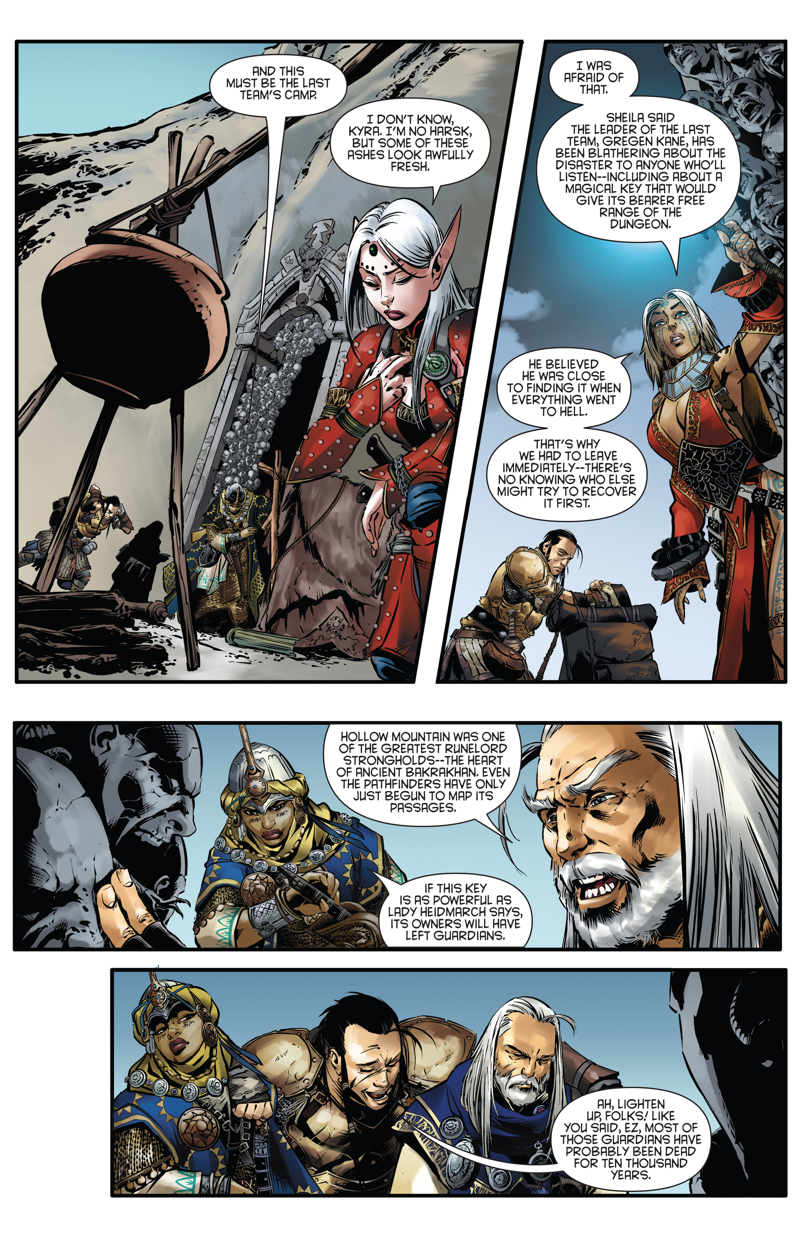 Read online Pathfinder: Hollow Mountain comic -  Issue #1 - 12
