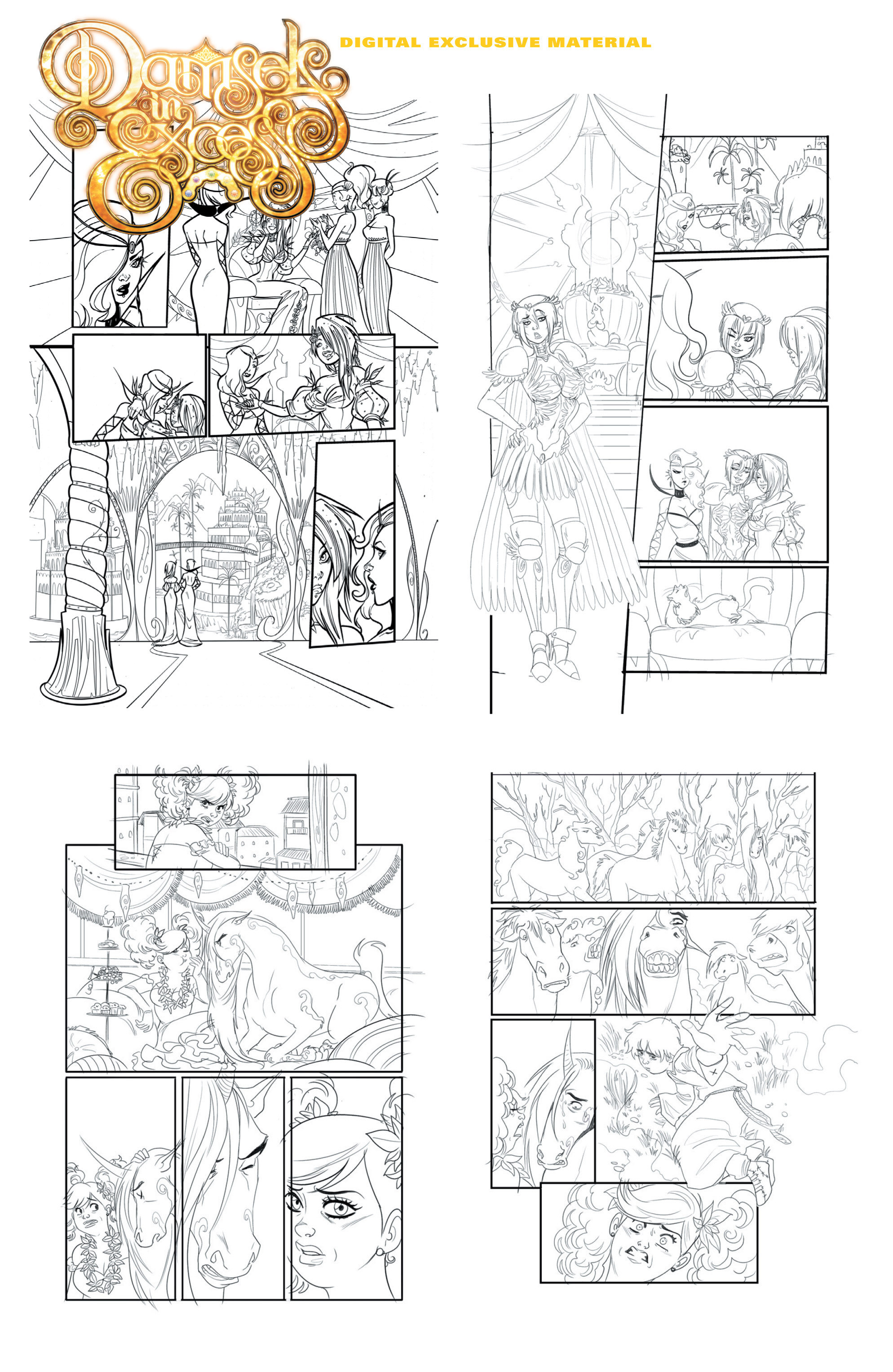 Read online Damsels in Excess comic -  Issue #1 - 31