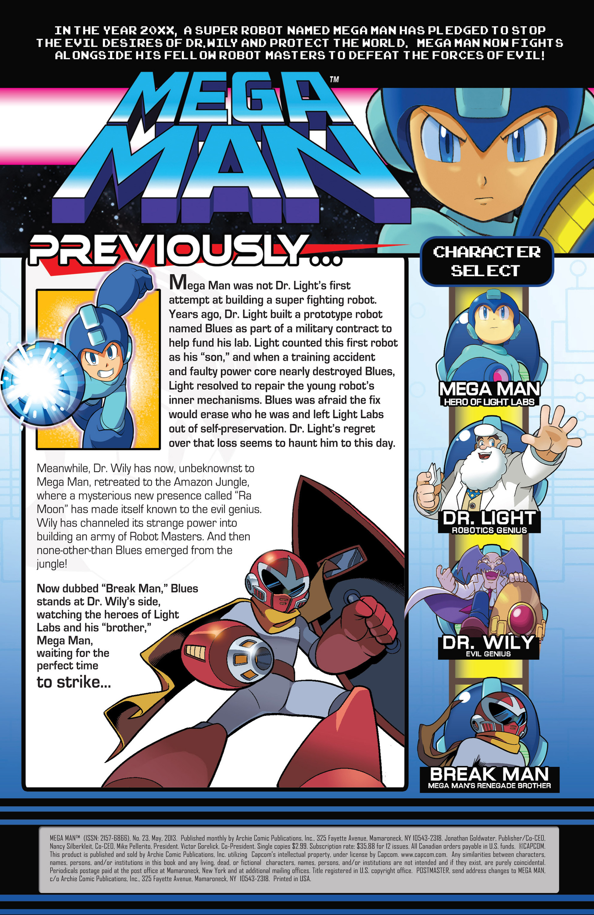 Read online Mega Man comic -  Issue #23 - 2