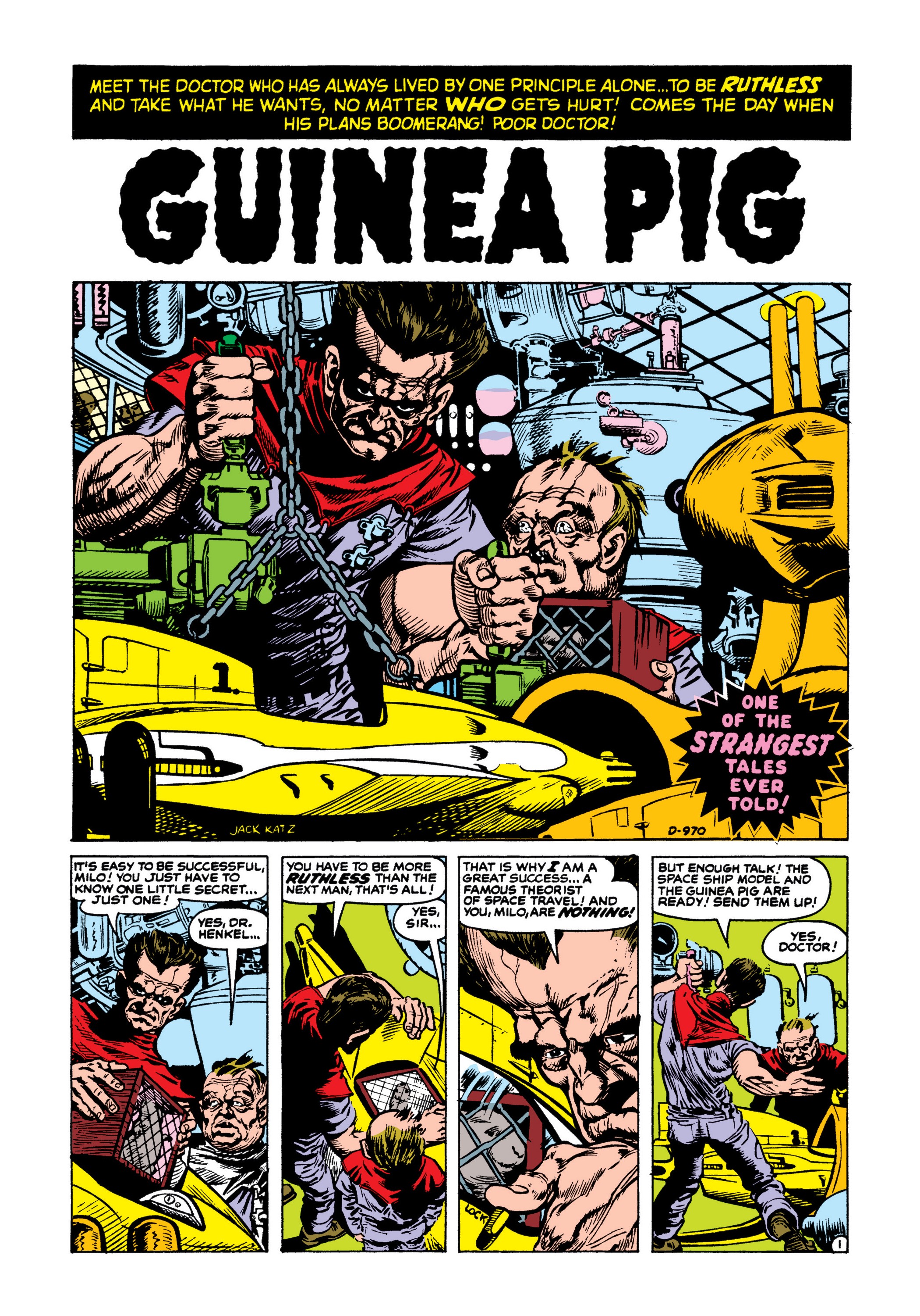 Read online Marvel Masterworks: Atlas Era Strange Tales comic -  Issue # TPB 3 (Part 2) - 46