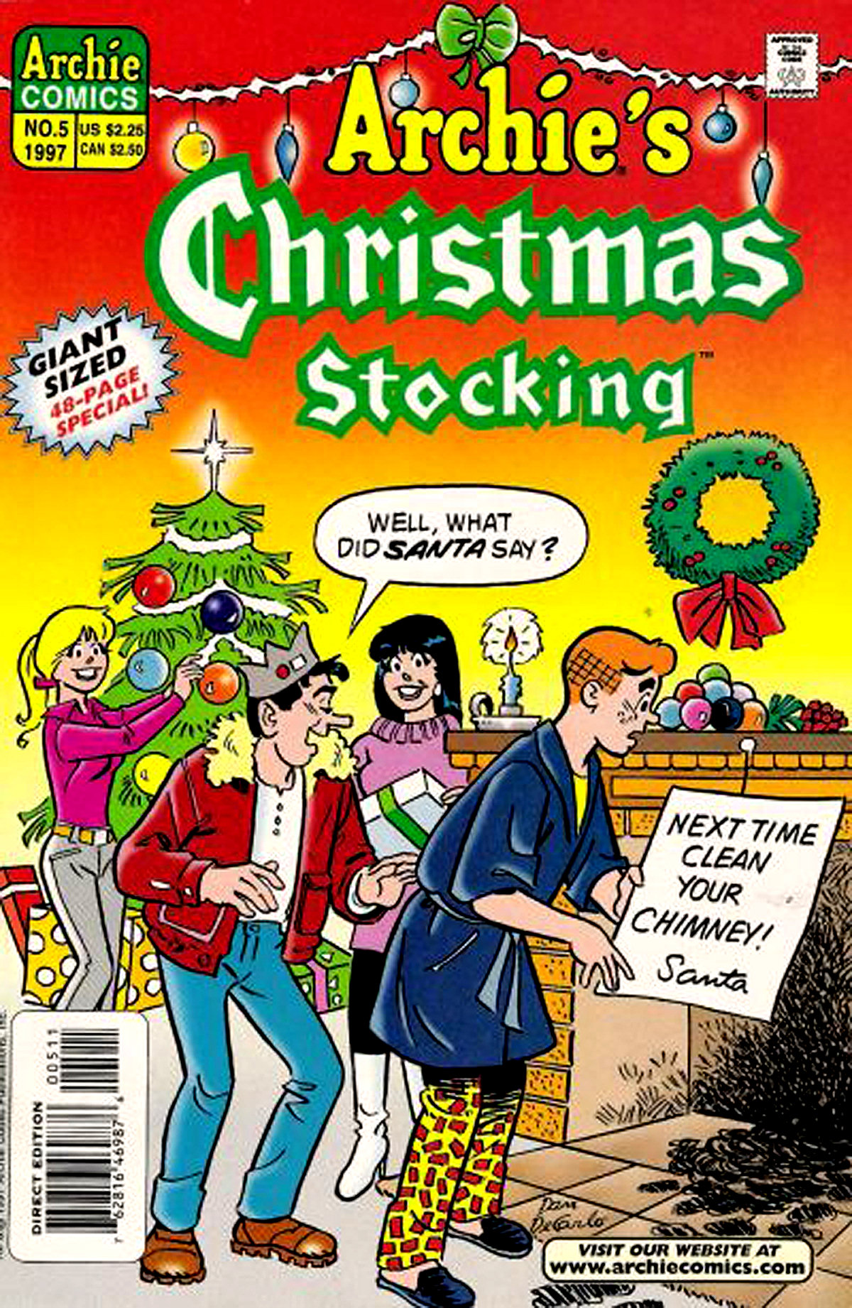 Read online Archie's Christmas Stocking comic -  Issue #5 - 1