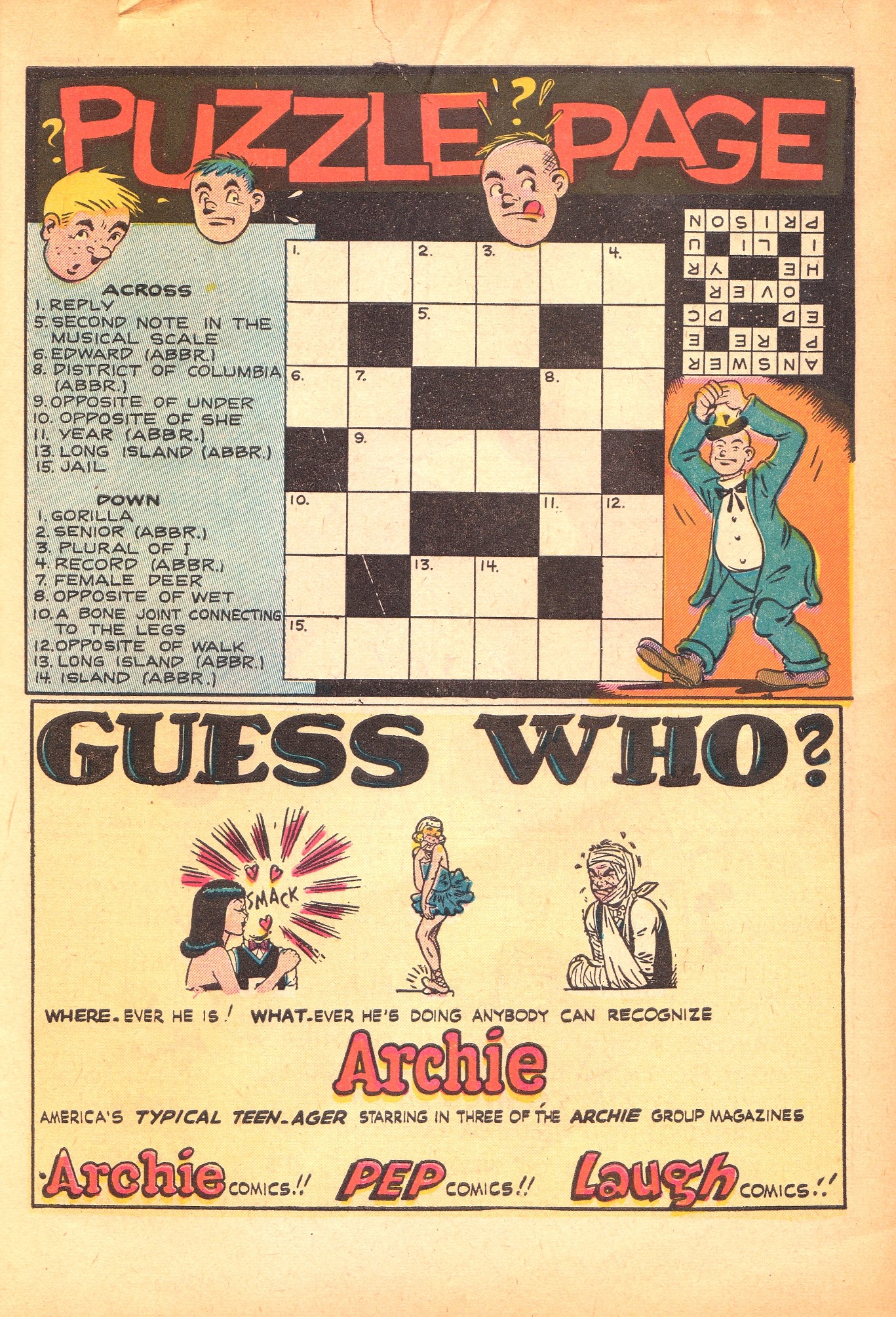 Read online Pep Comics comic -  Issue #72 - 10