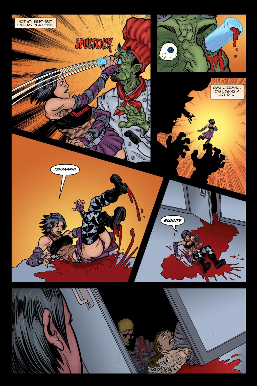 Read online Hack/Slash Deluxe comic -  Issue # TPB 1 (Part 4) - 8