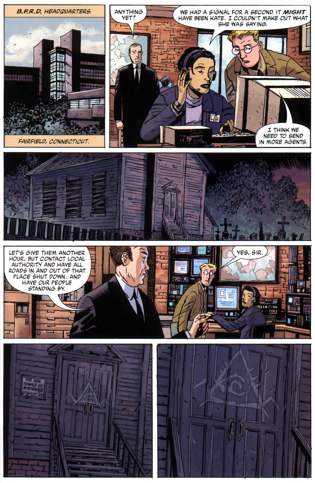 Read online B.P.R.D., Plague of Frogs comic -  Issue #3 - 5