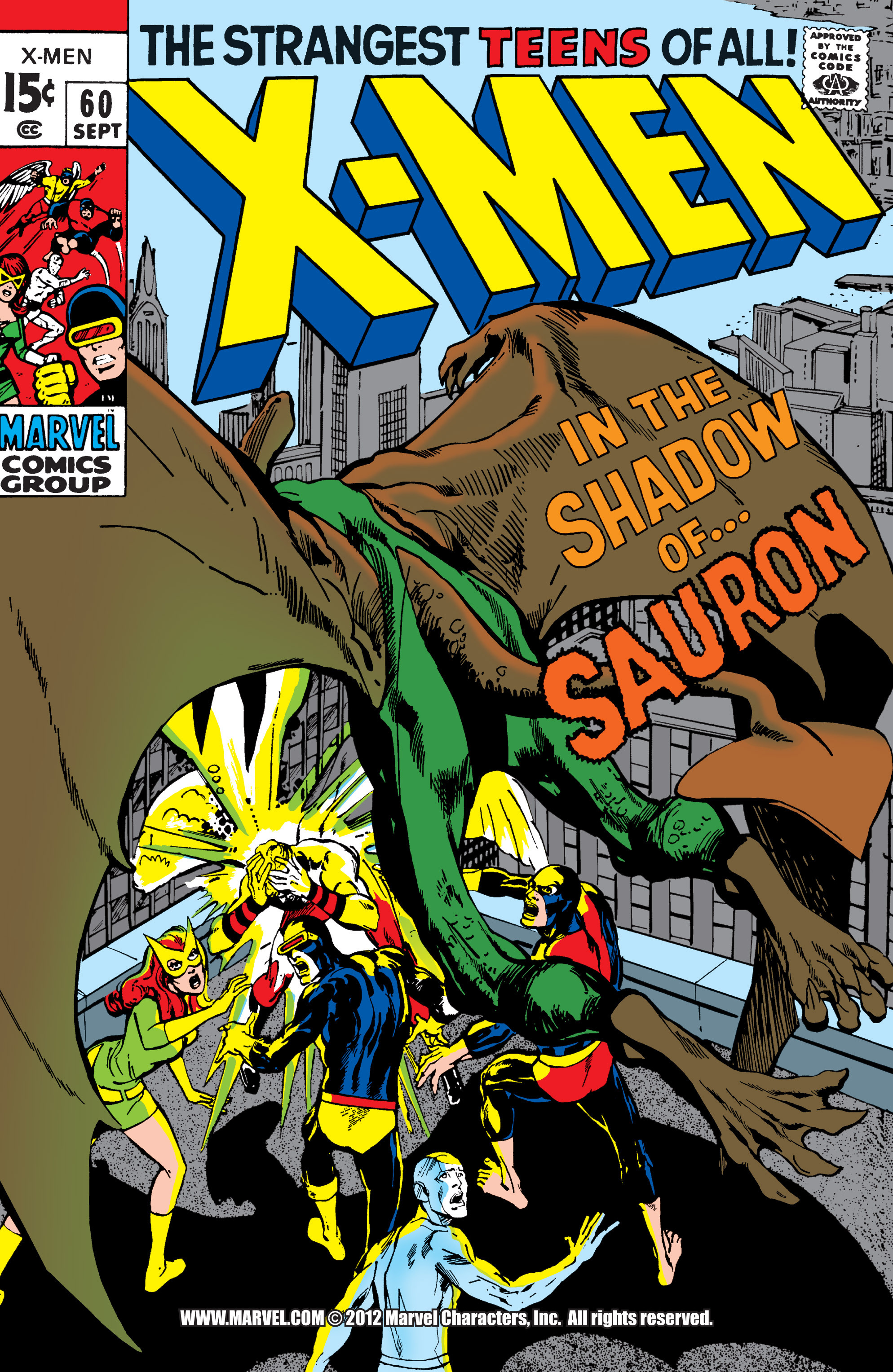 Read online Uncanny X-Men (1963) comic -  Issue #60 - 1