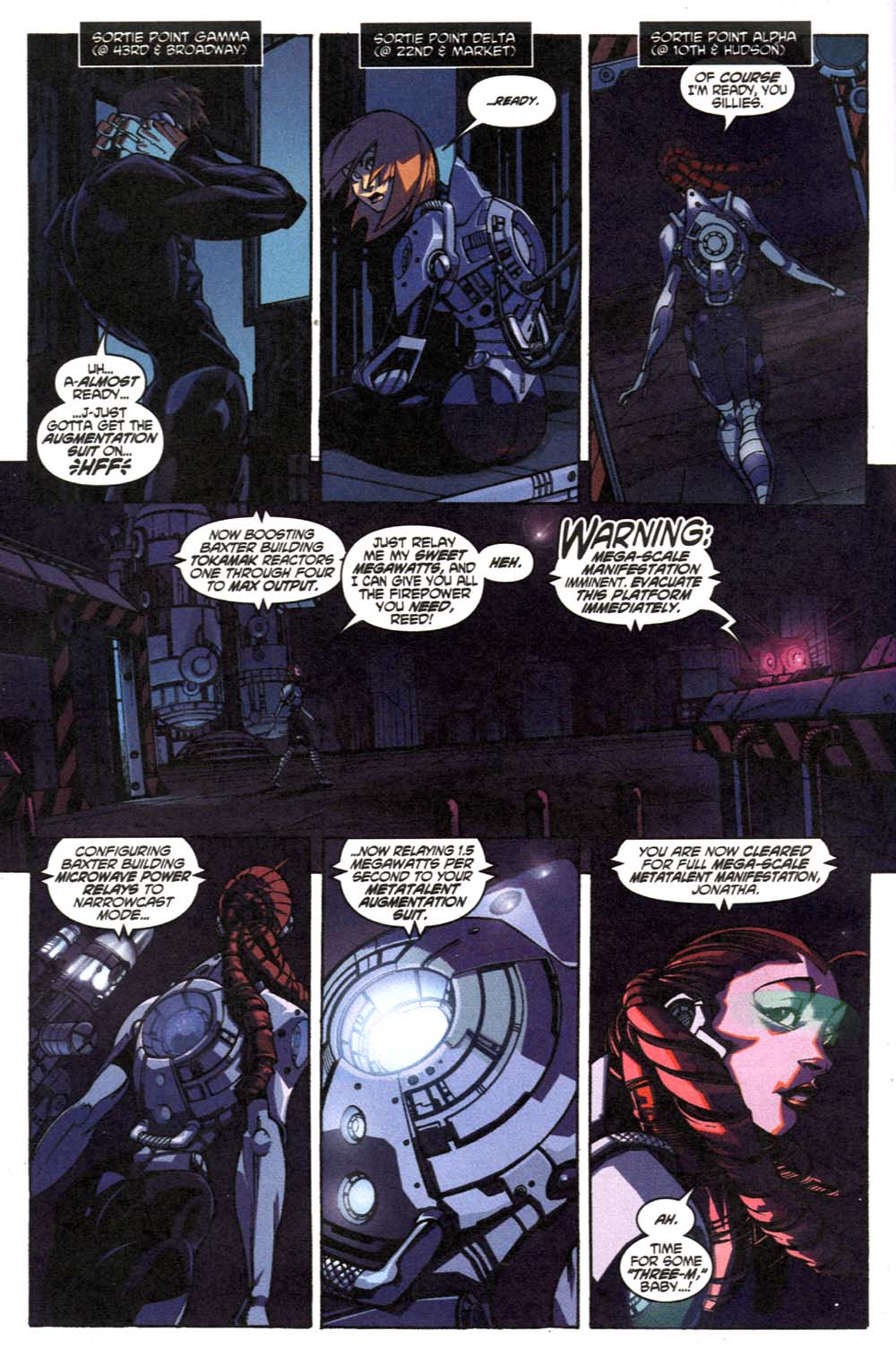 Read online Marvel Mangaverse: Fantastic Four comic -  Issue # Full - 6
