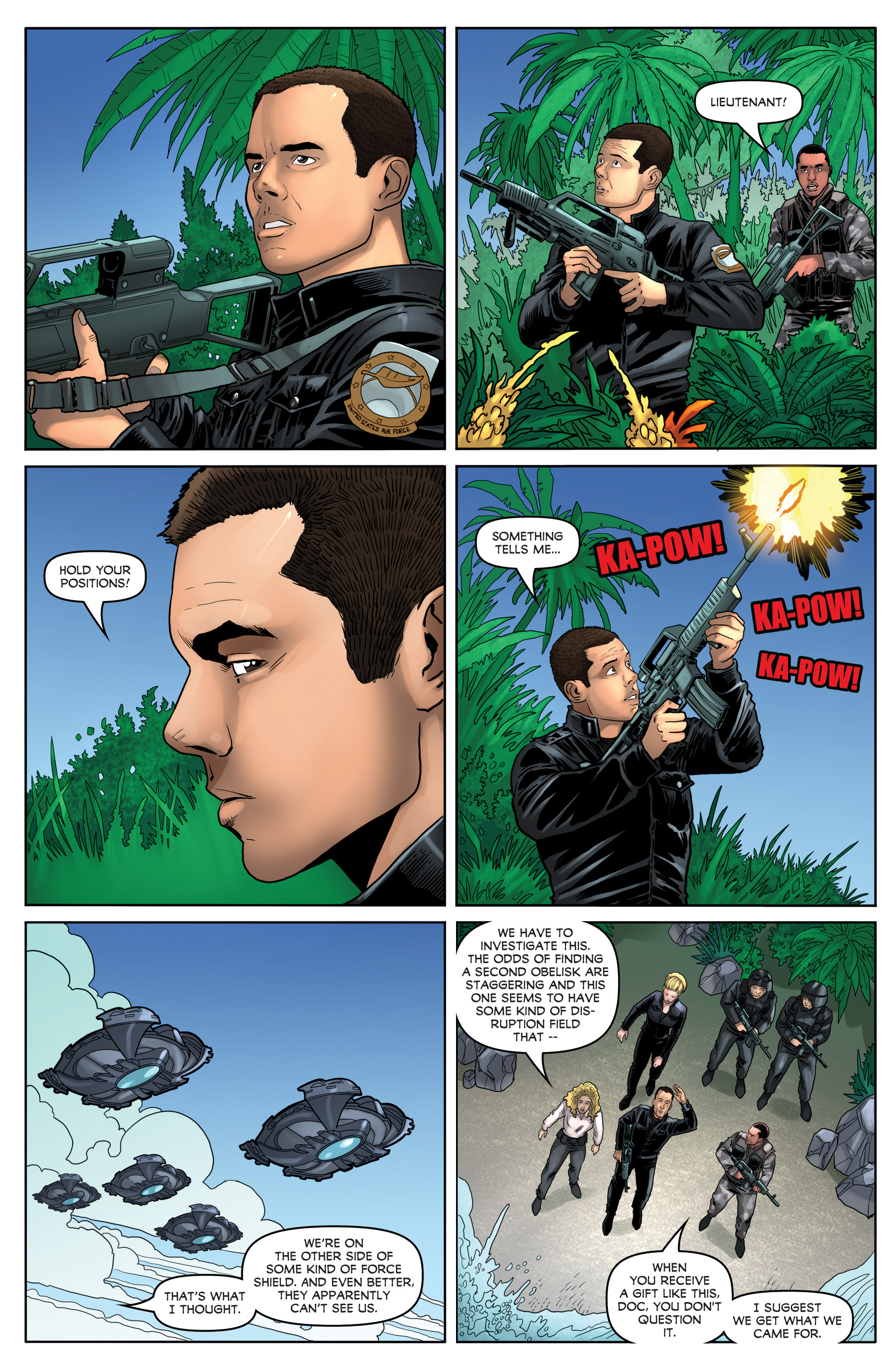 Read online Stargate Universe comic -  Issue #4 - 18