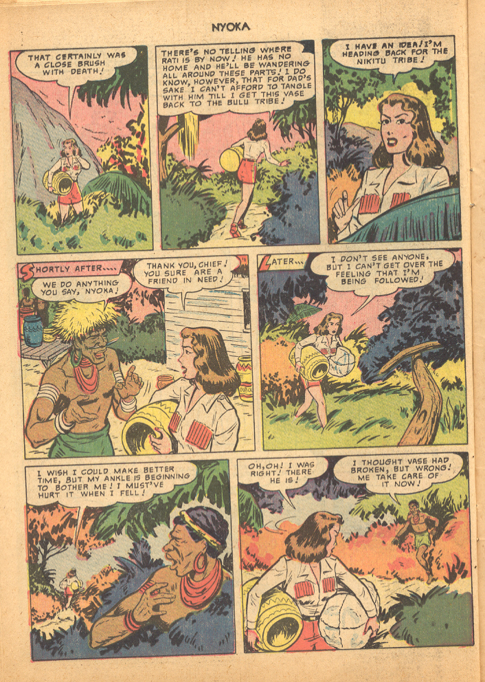 Read online Nyoka the Jungle Girl (1945) comic -  Issue #41 - 18
