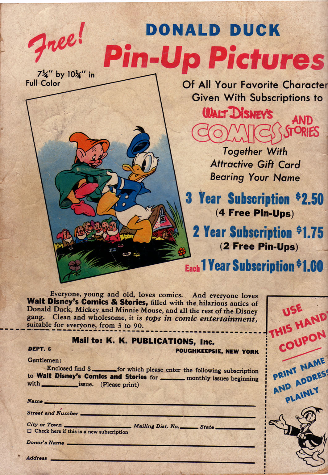 Read online Walt Disney's Comics and Stories comic -  Issue #69 - 52