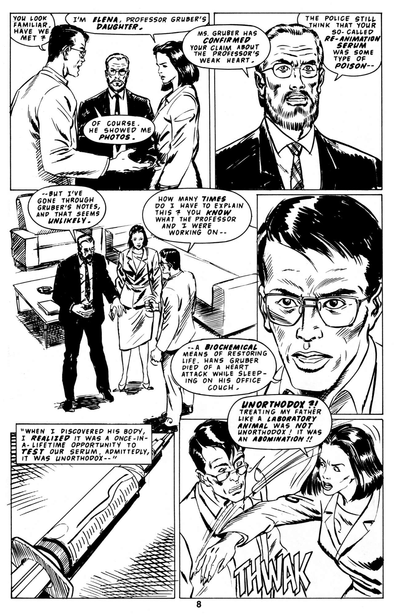 Read online Re-Animator: Dawn of the Re-animator comic -  Issue #1 - 10