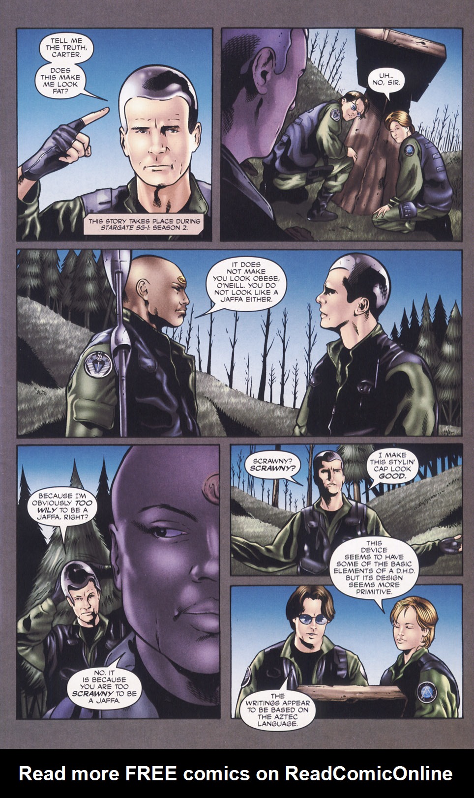 Read online Stargate SG-1: Daniel's Song comic -  Issue # Full - 3