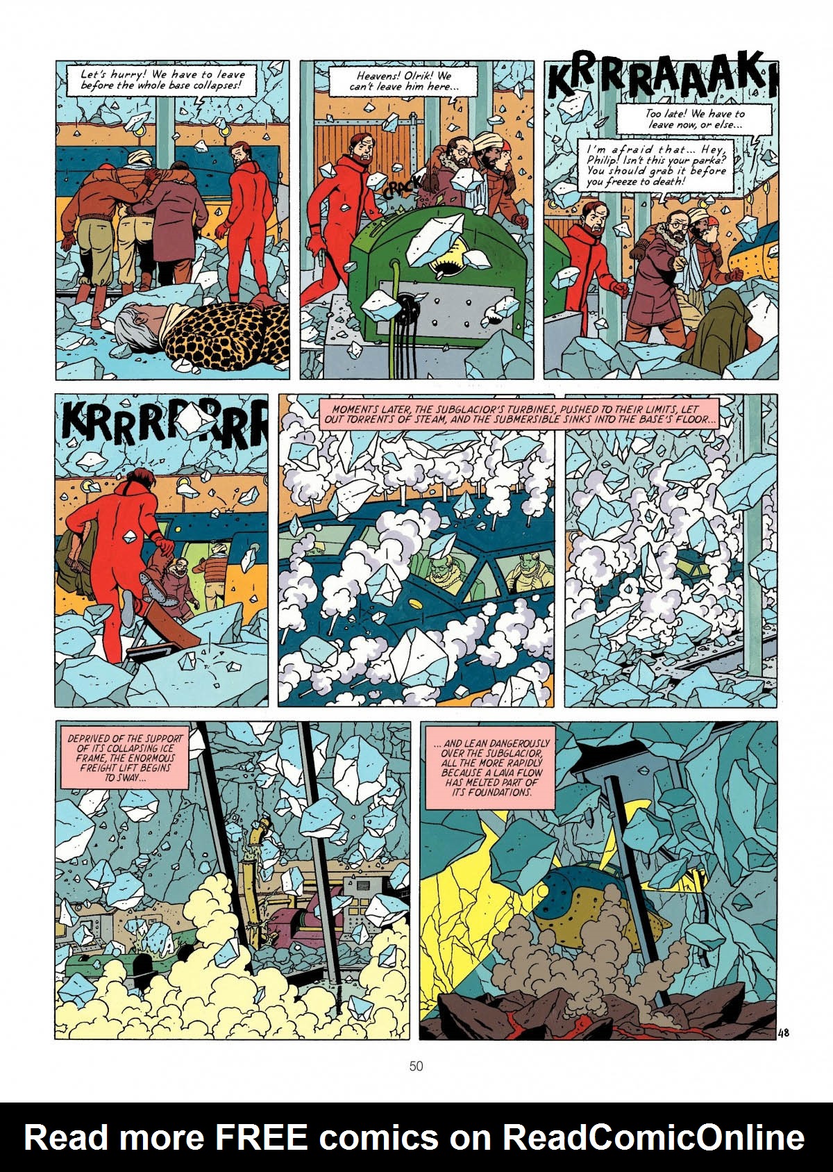 Read online The Adventures of Blake & Mortimer comic -  Issue #10 - 52
