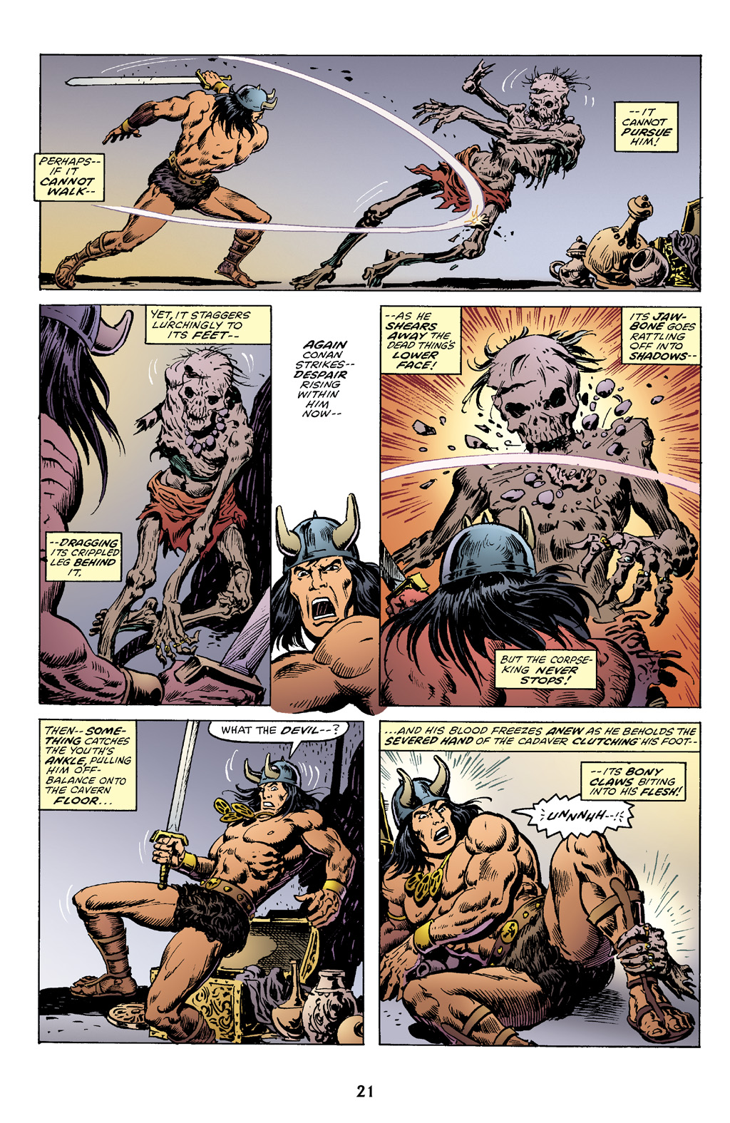Read online The Chronicles of Conan comic -  Issue # TPB 13 (Part 1) - 22