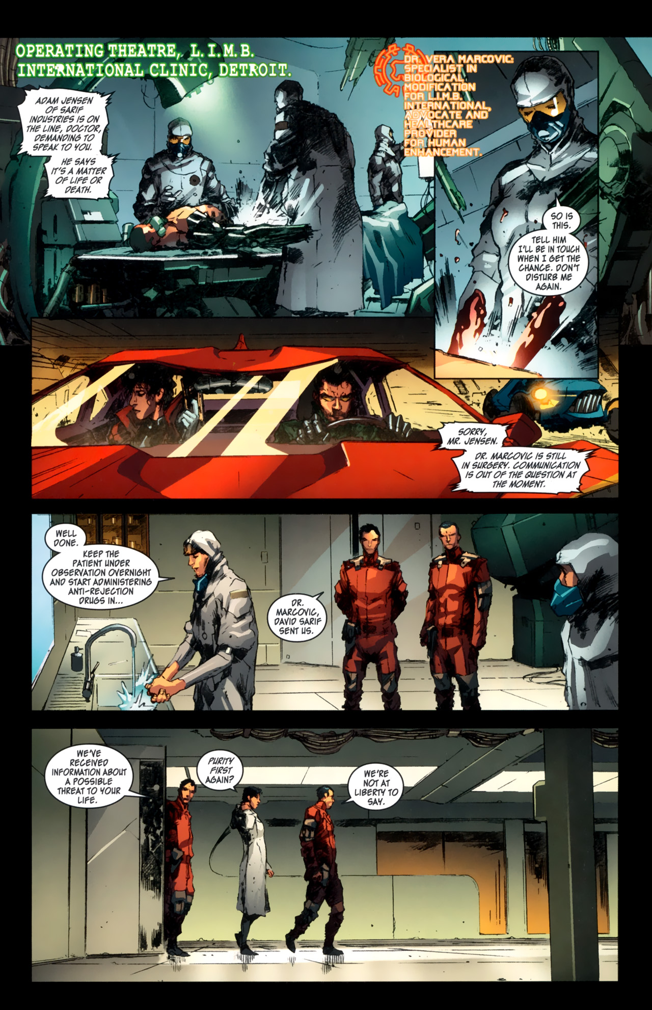 Read online Deus Ex comic -  Issue #4 - 11