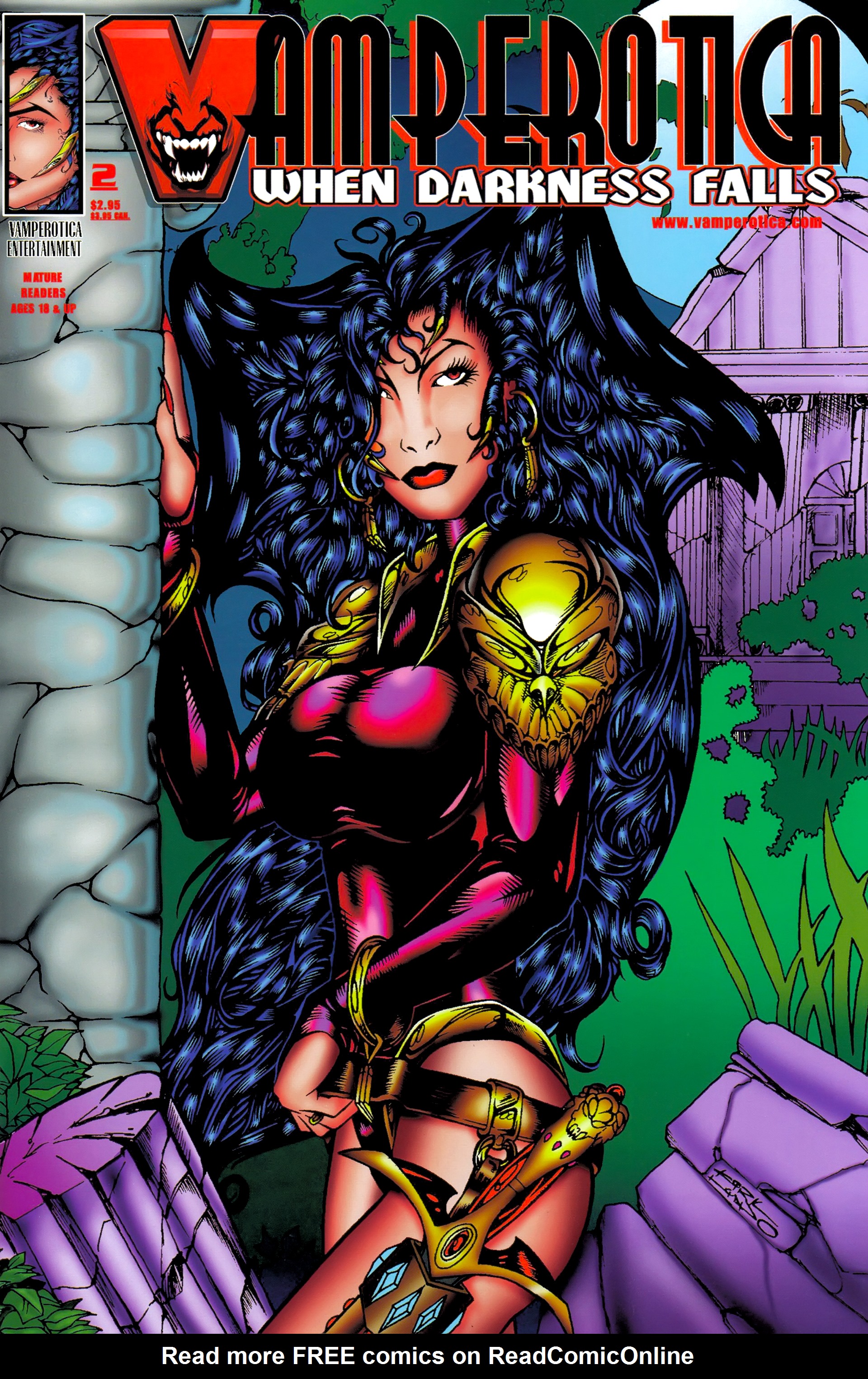 Read online Vamperotica: When Darkness Falls comic -  Issue #2 - 1