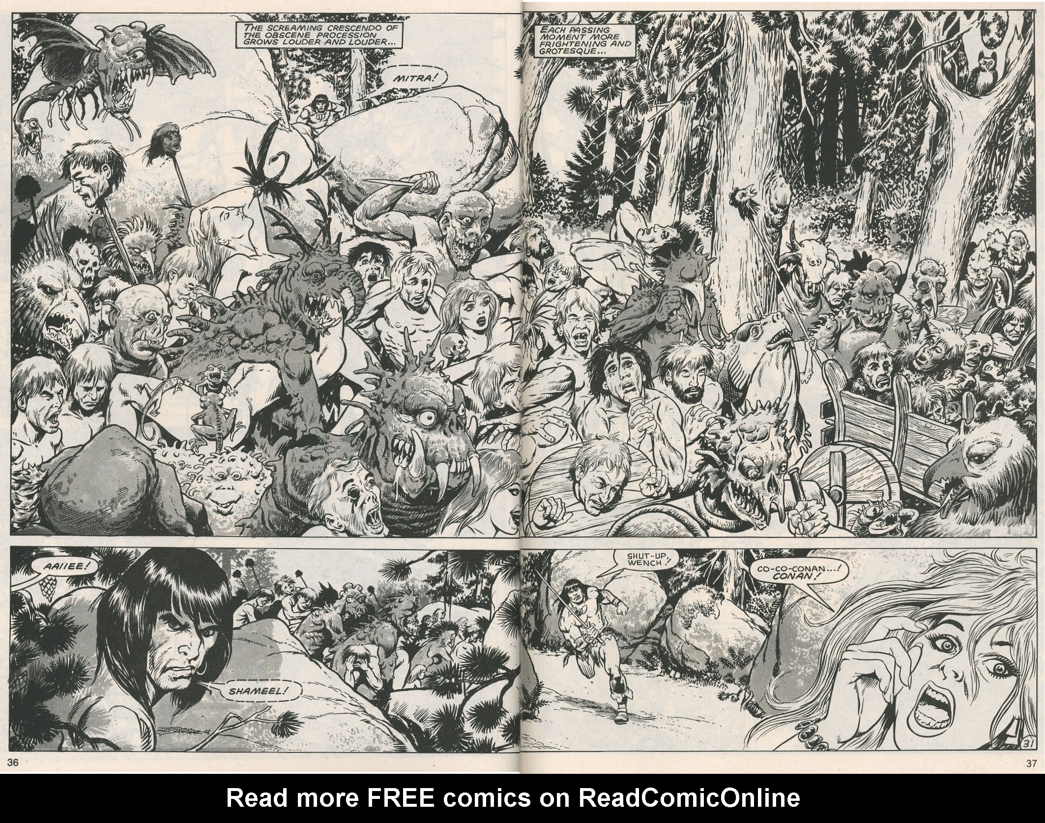 Read online The Savage Sword Of Conan comic -  Issue #118 - 35