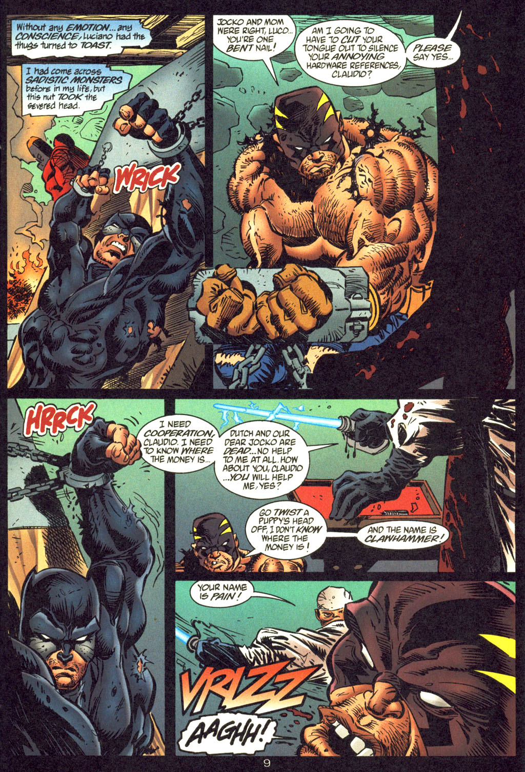 Read online Catwoman/Wildcat comic -  Issue #4 - 9