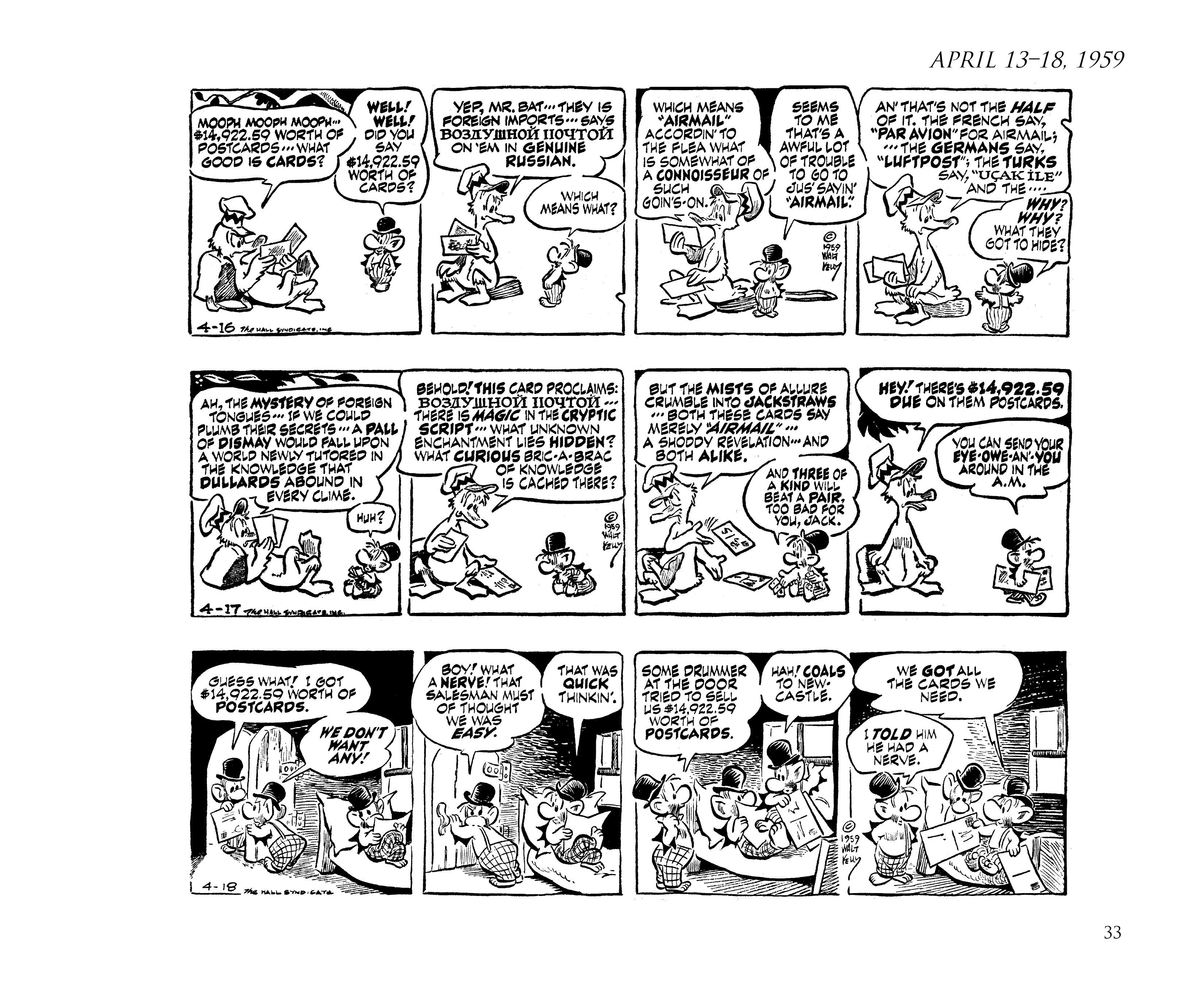 Read online Pogo by Walt Kelly: The Complete Syndicated Comic Strips comic -  Issue # TPB 6 (Part 1) - 43