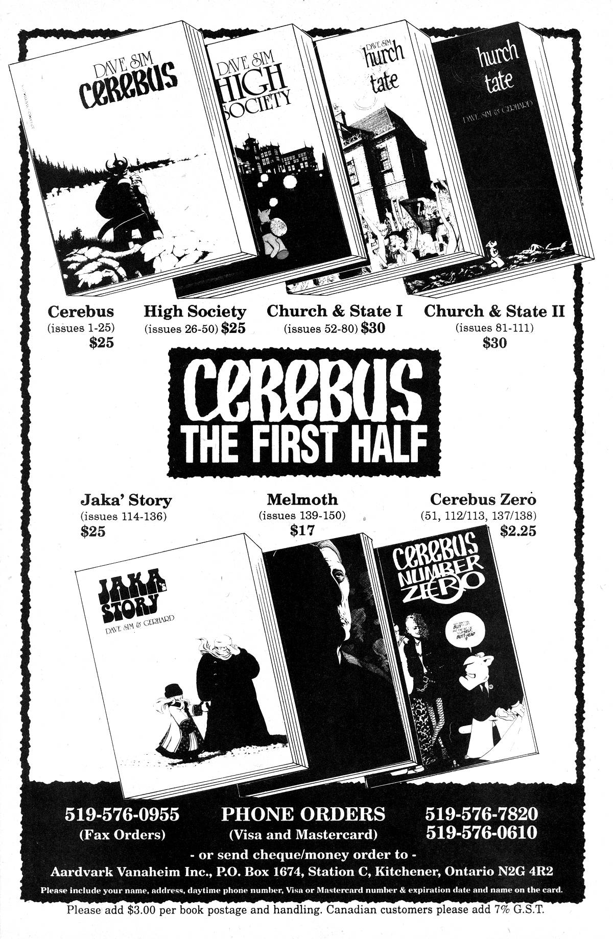 Read online Cerebus comic -  Issue #210 - 25