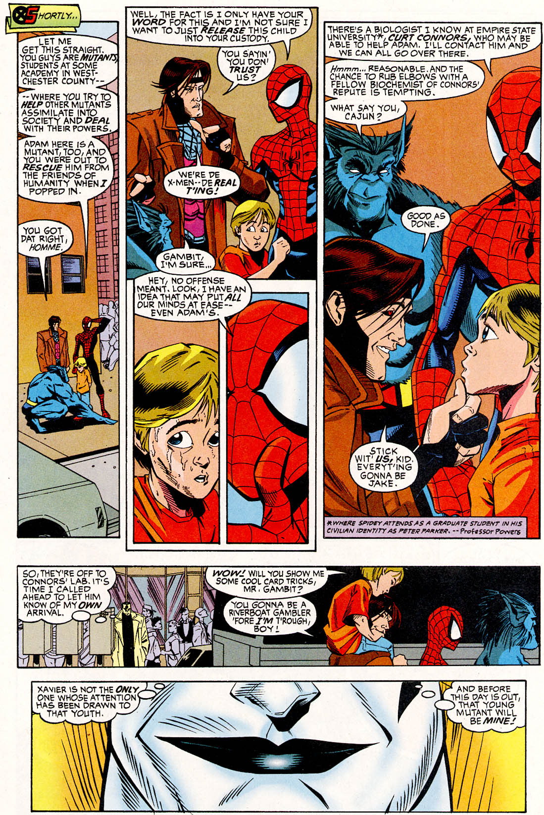 Read online The Adventures of the X-Men comic -  Issue #3 - 12