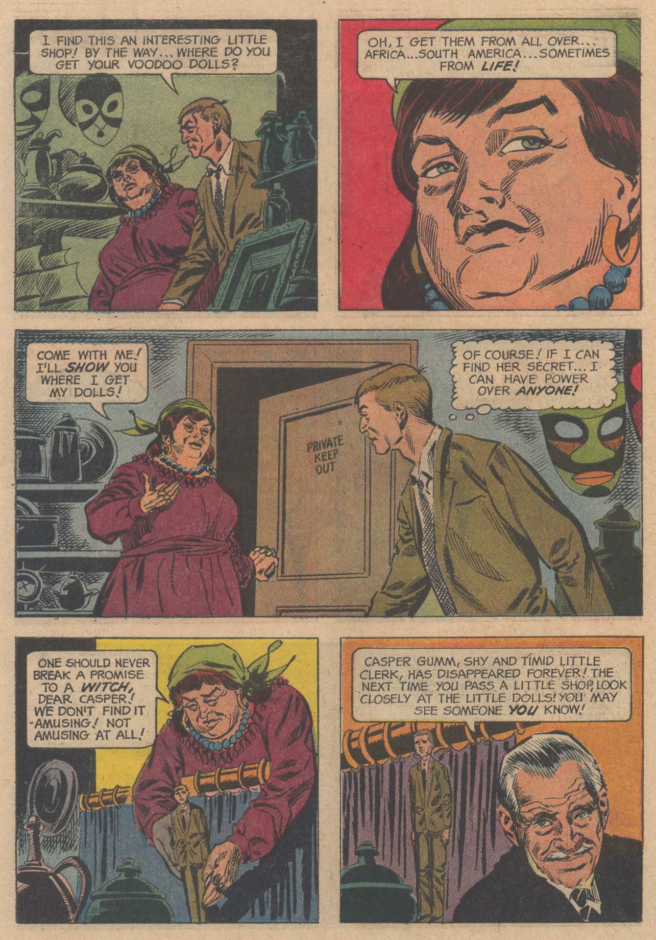 Read online Boris Karloff Tales of Mystery comic -  Issue #16 - 34