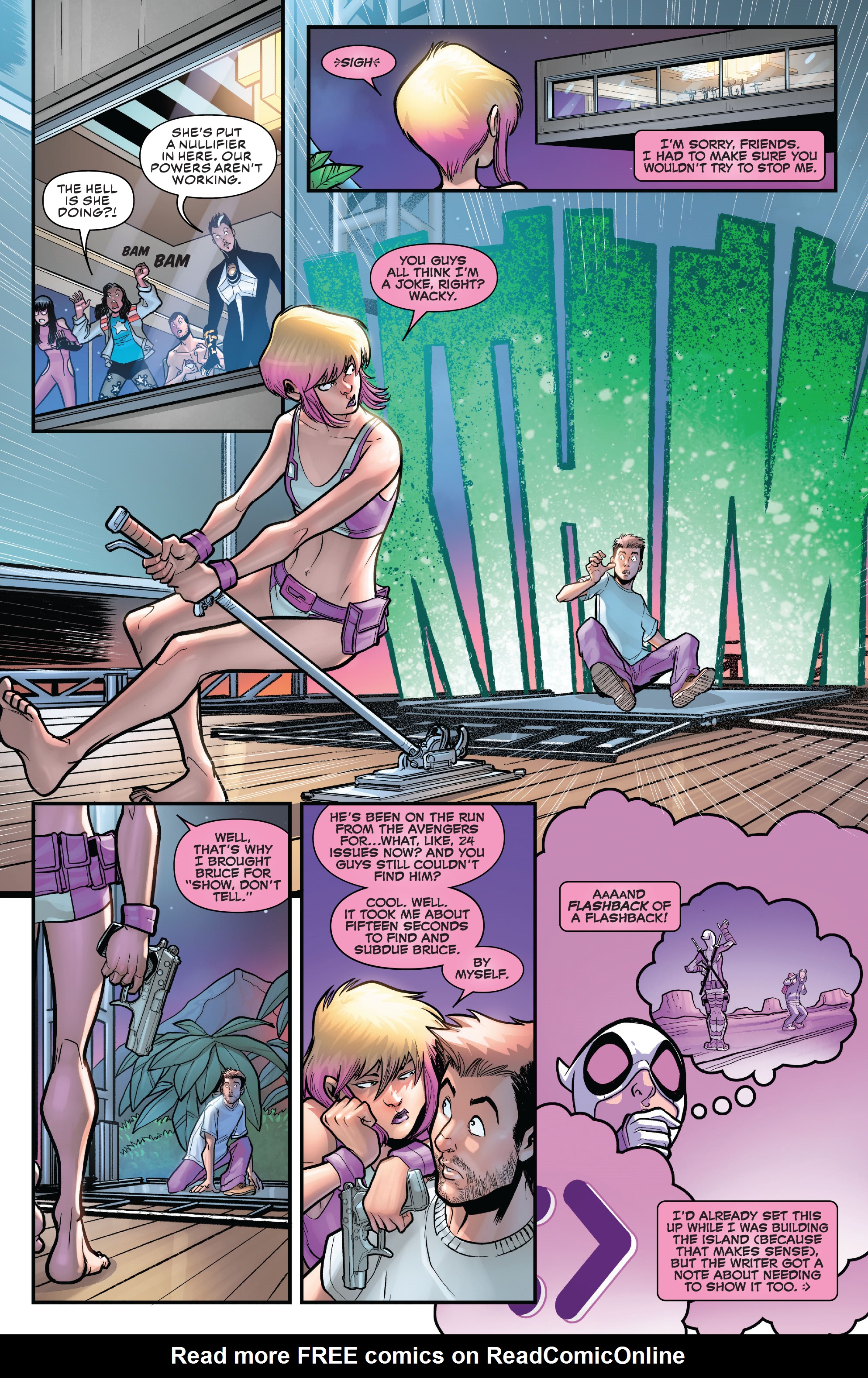 Read online Gwenpool Strikes Back comic -  Issue # _TPB - 64