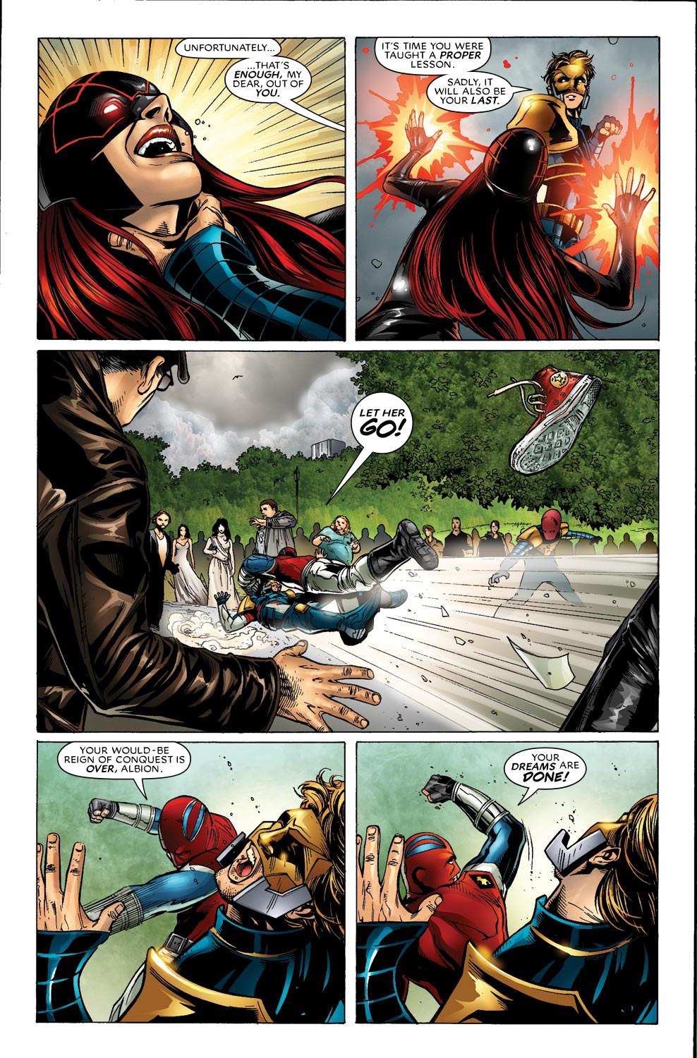 Read online New Excalibur comic -  Issue #23 - 22