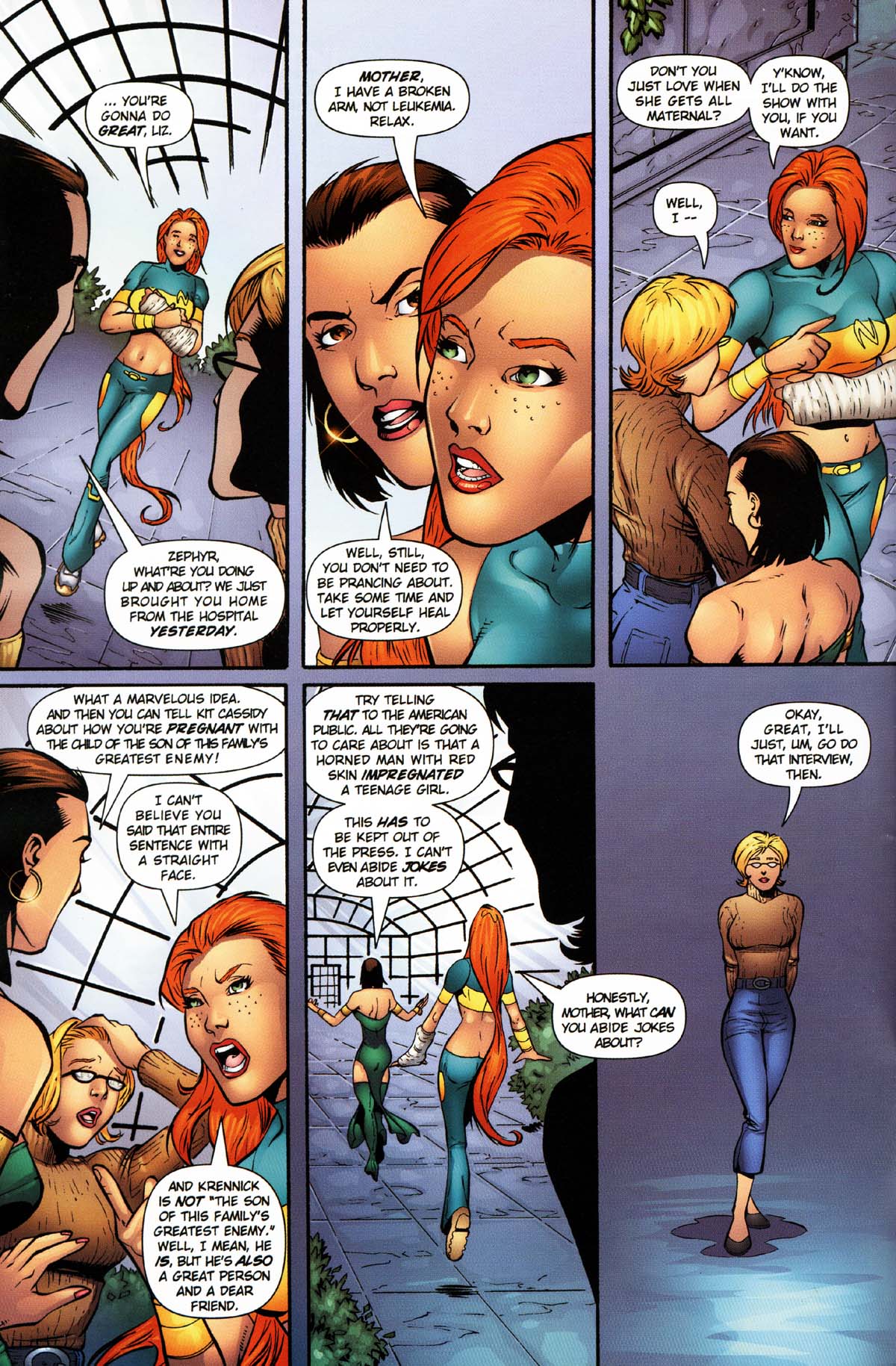 Read online Noble Causes: Family Secrets comic -  Issue #1 - 6