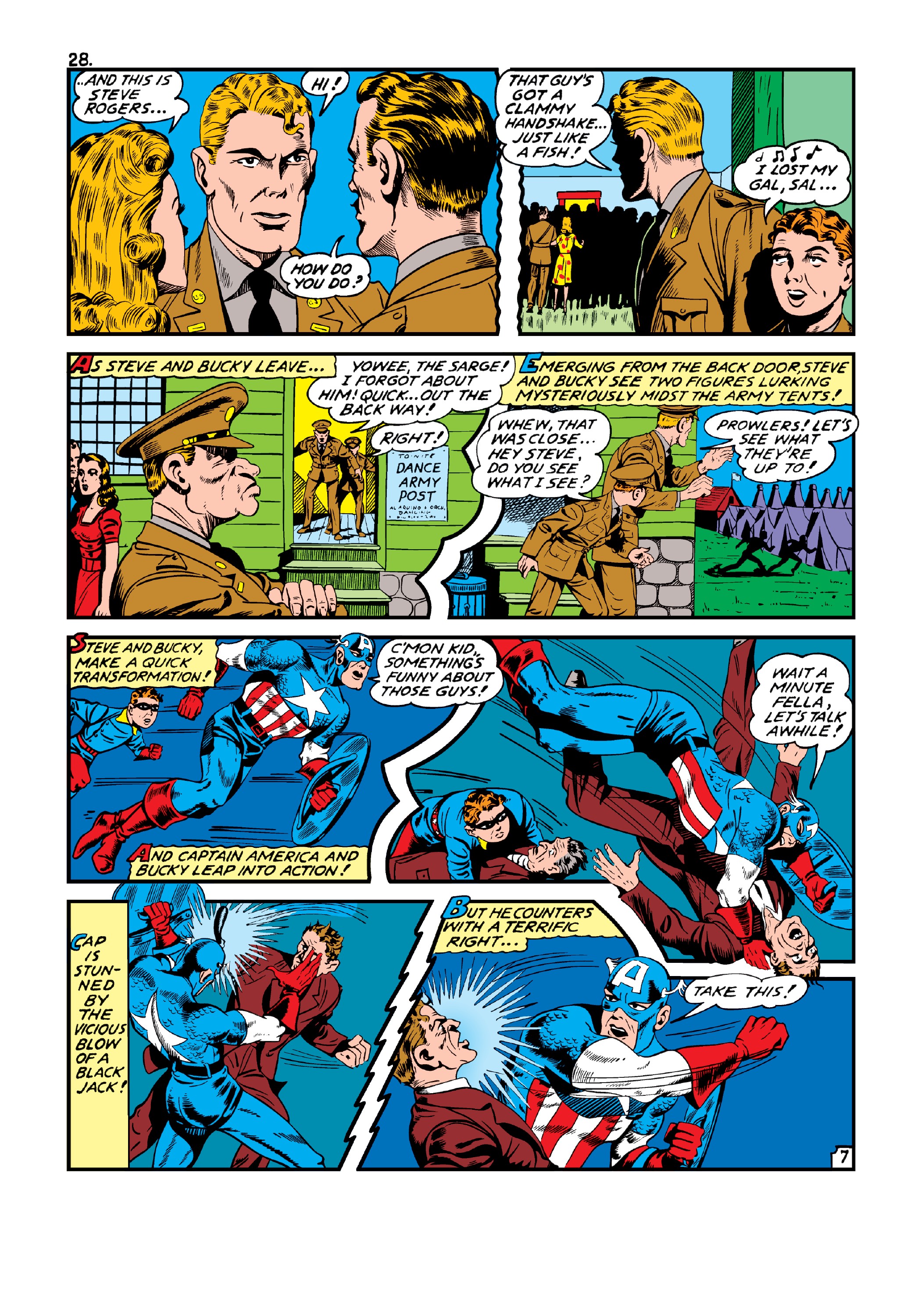 Read online Marvel Masterworks: Golden Age Captain America comic -  Issue # TPB 4 (Part 2) - 4