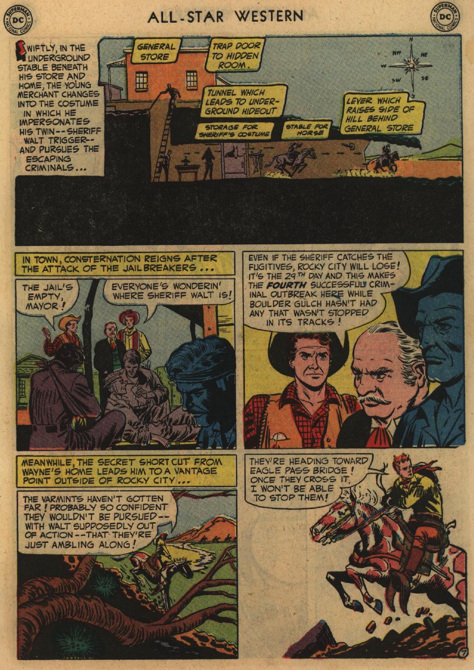 Read online All-Star Western (1951) comic -  Issue #60 - 9
