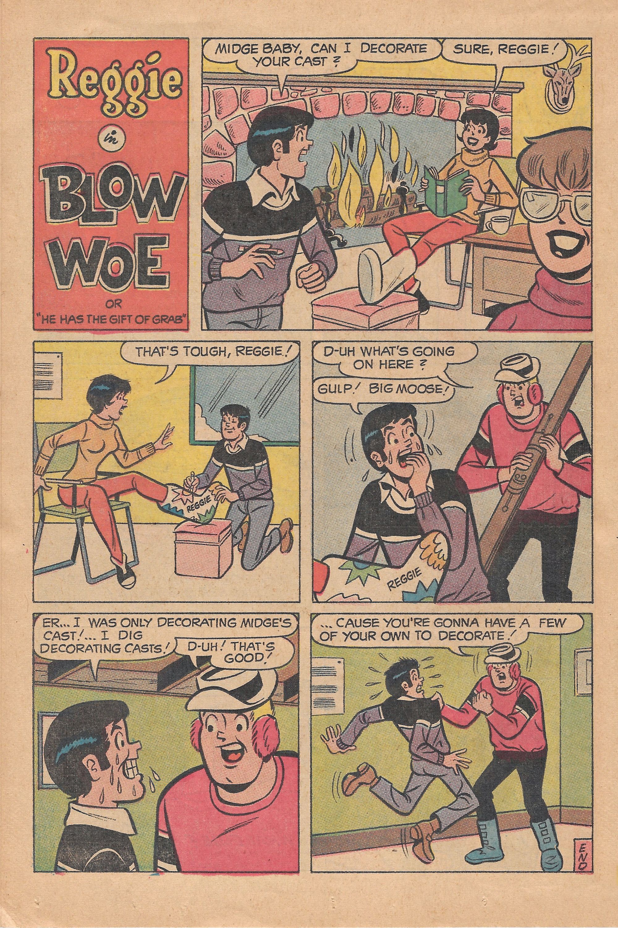 Read online Reggie's Wise Guy Jokes comic -  Issue #12 - 16