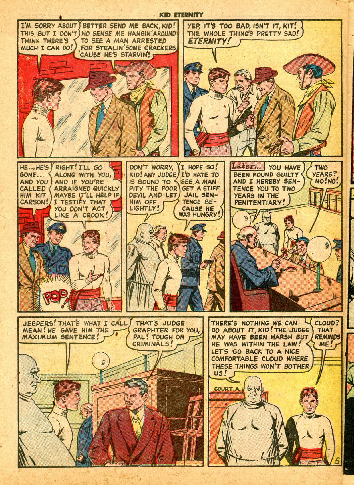 Read online Kid Eternity (1946) comic -  Issue #14 - 40