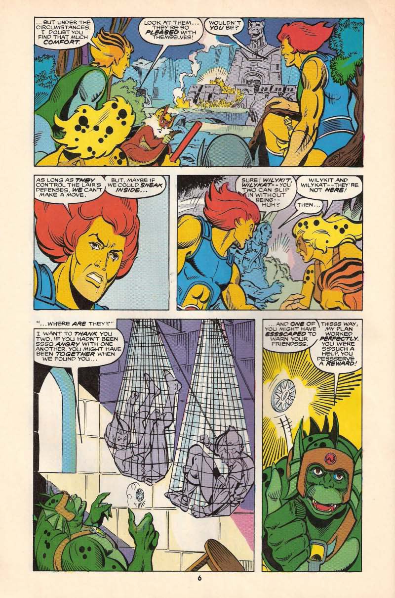 Read online ThunderCats (1987) comic -  Issue #16 - 6