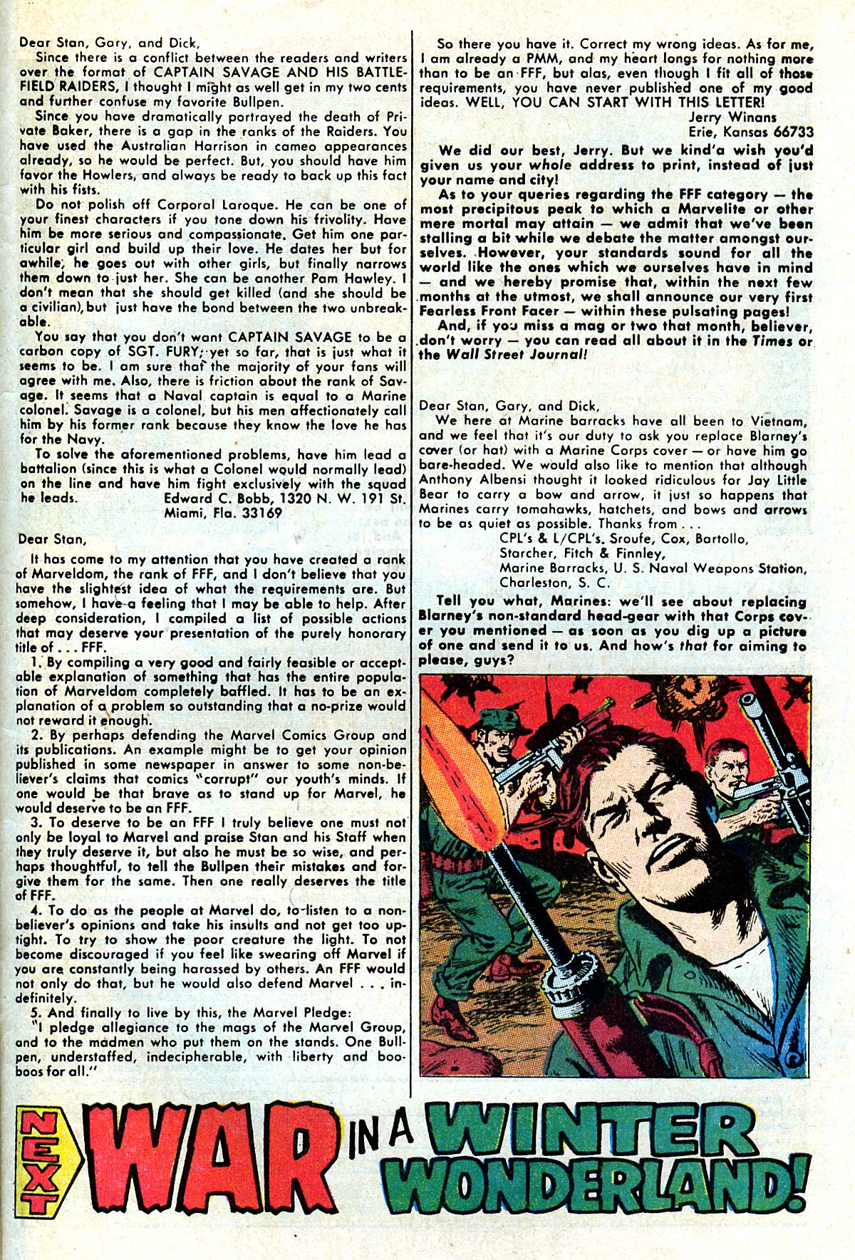 Read online Captain Savage and his Leatherneck Raiders comic -  Issue #15 - 33