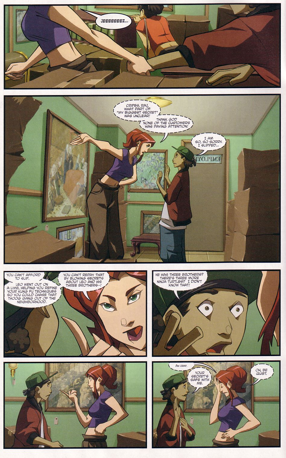 Read online Teenage Mutant Ninja Turtles (2003) comic -  Issue #7 - 4
