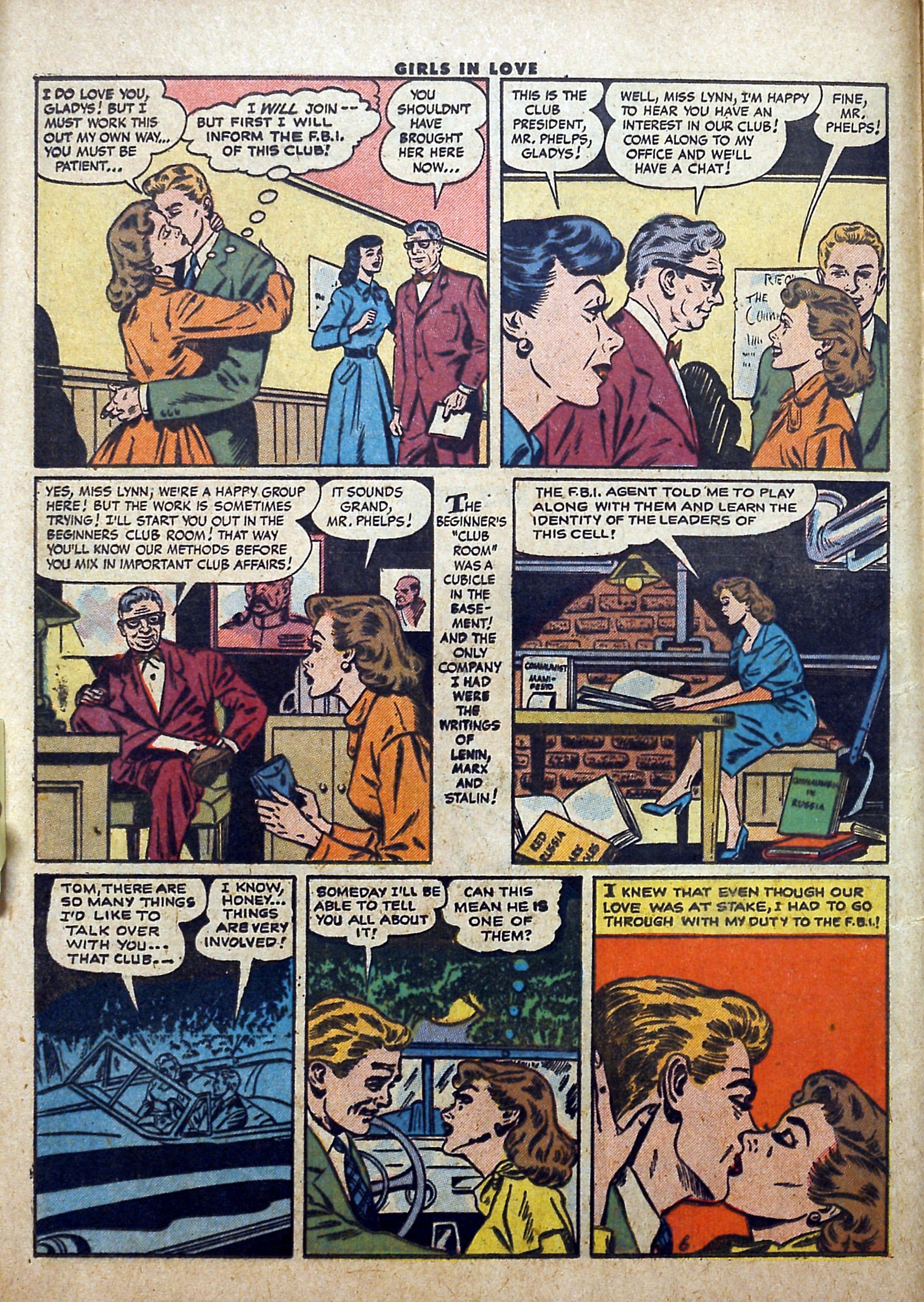 Read online Girls in Love (1955) comic -  Issue #54 - 8