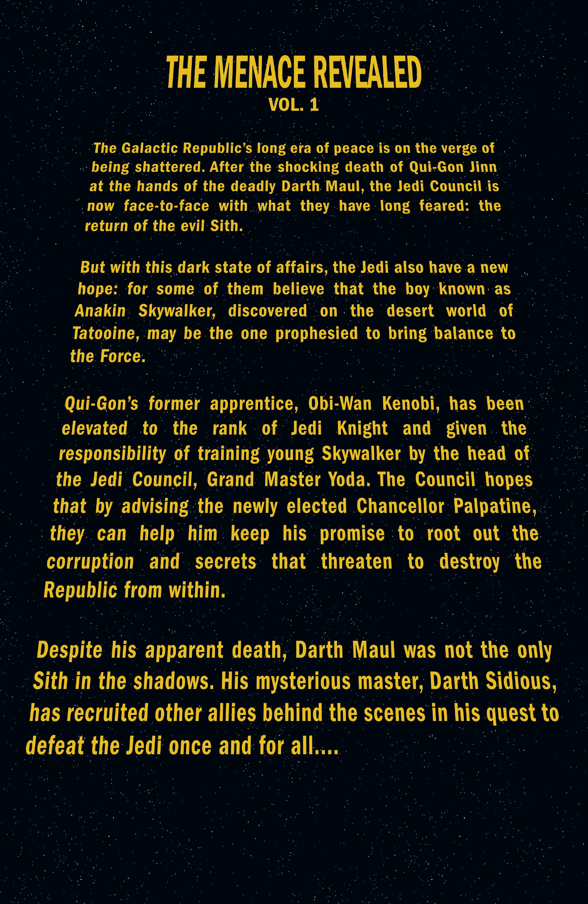 Read online Star Wars Legends Epic Collection: The Menace Revealed comic -  Issue # TPB (Part 1) - 5