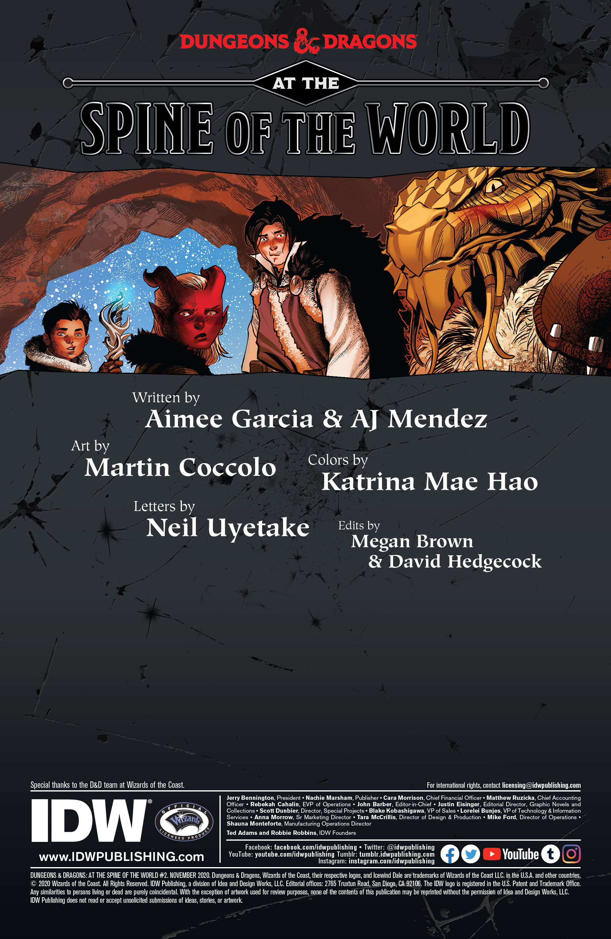 Read online Dungeons & Dragons: At the Spine of the World comic -  Issue #2 - 2