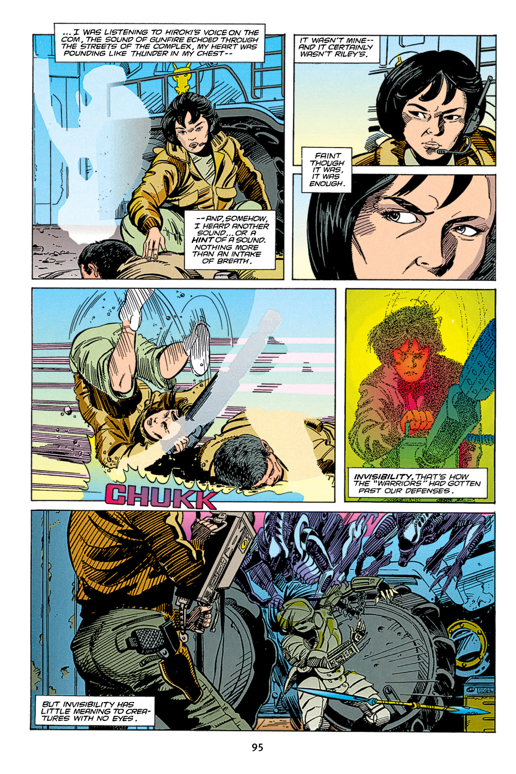 Read online Aliens vs. Predator Omnibus comic -  Issue # _TPB 1 Part 1 - 95