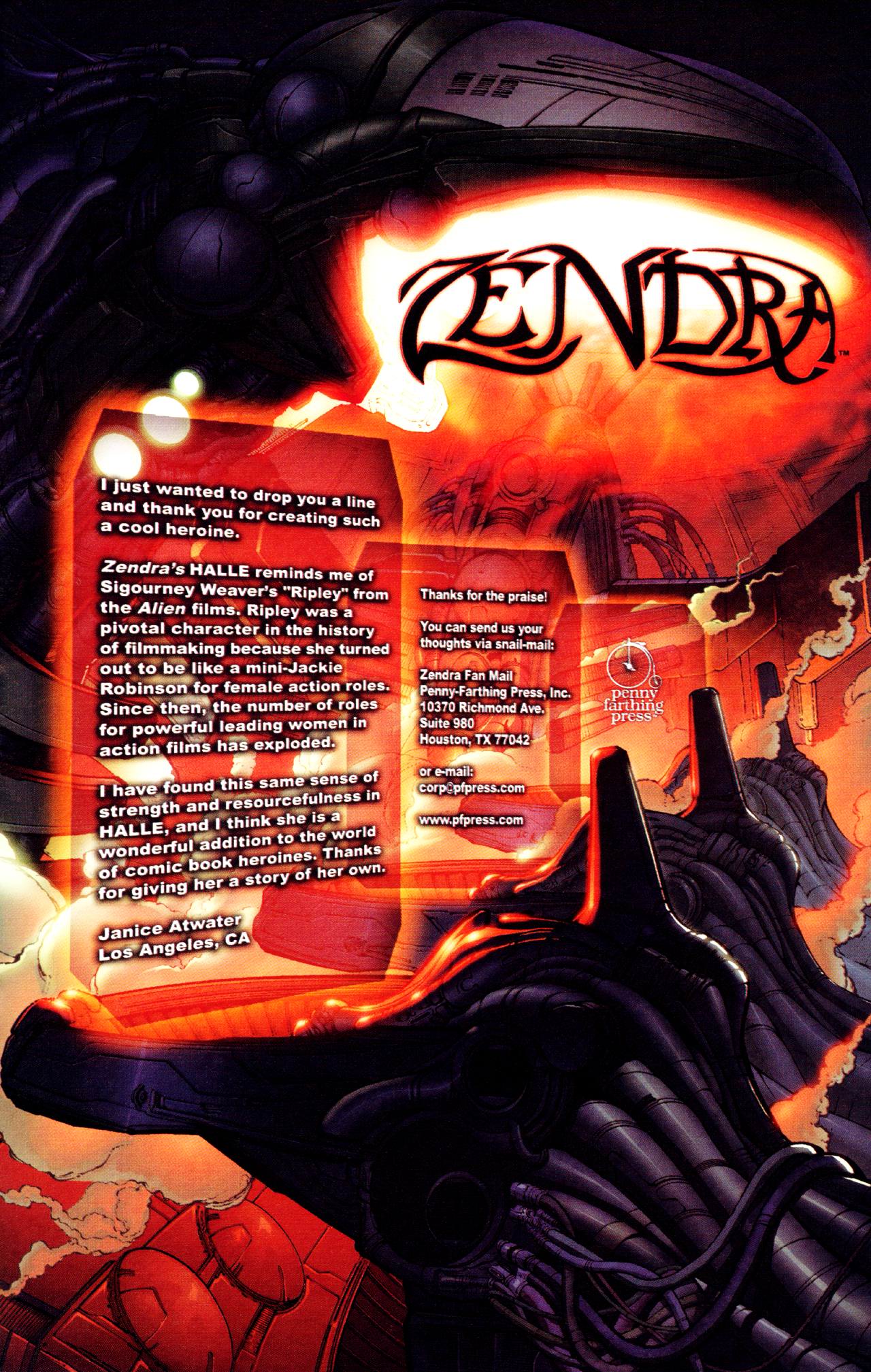 Read online Zendra (2002) comic -  Issue #1 - 27