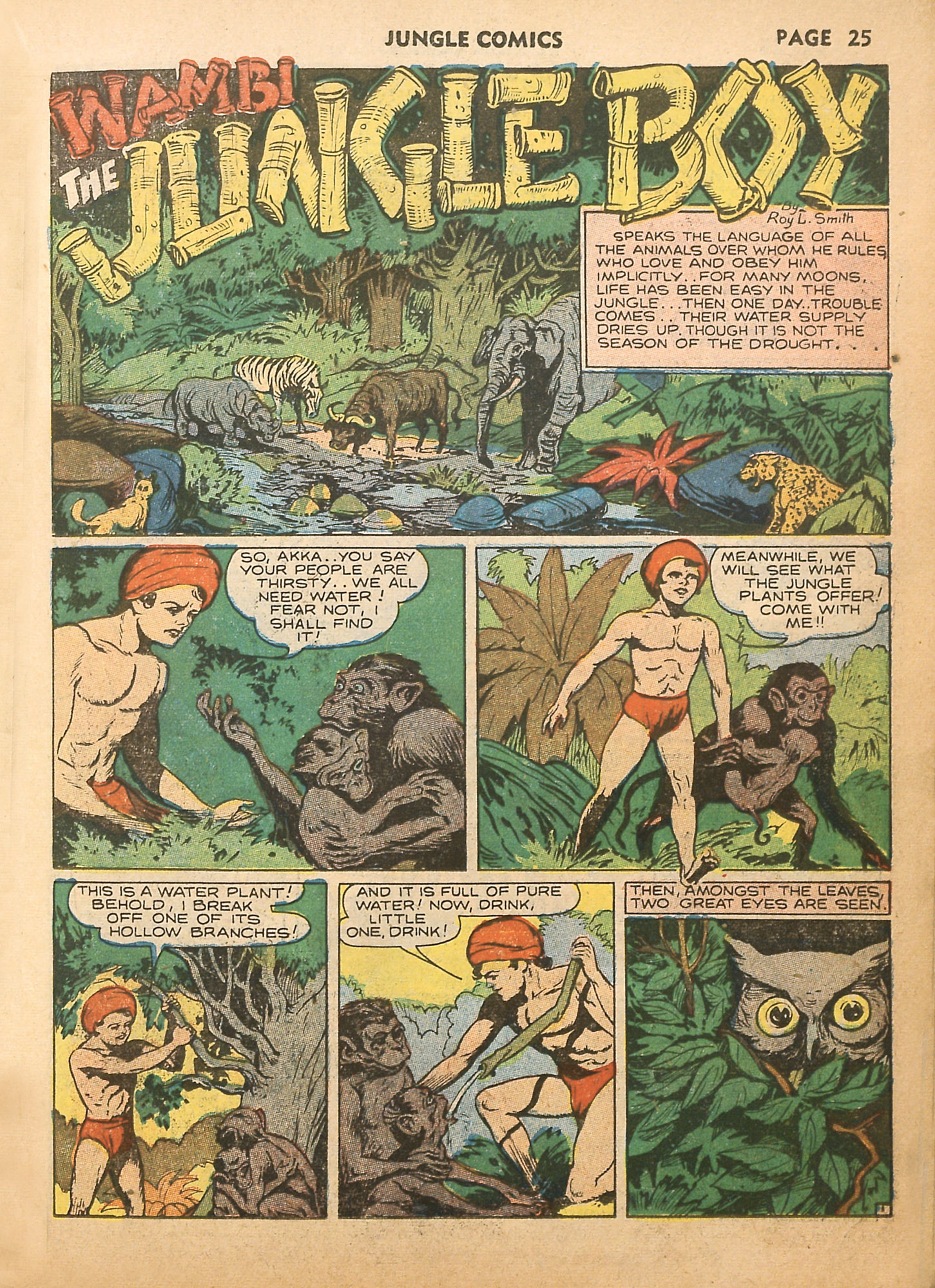Read online Jungle Comics comic -  Issue #13 - 27