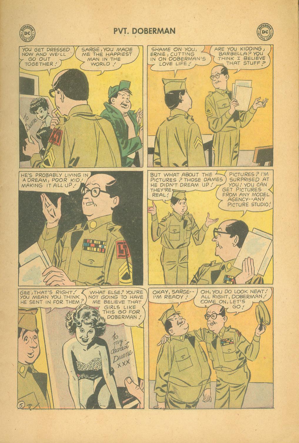 Read online Sgt. Bilko's Pvt. Doberman comic -  Issue #3 - 7