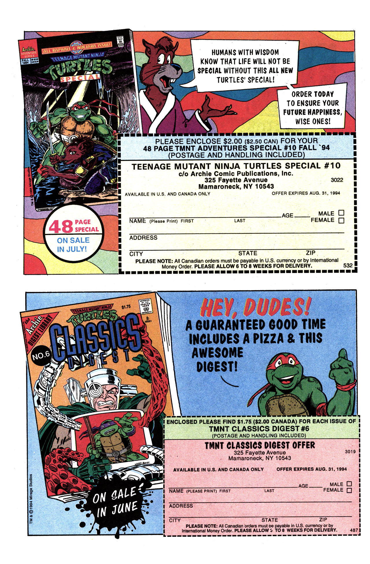 Read online Teenage Mutant Ninja Turtles Adventures (1989) comic -  Issue #59 - 32