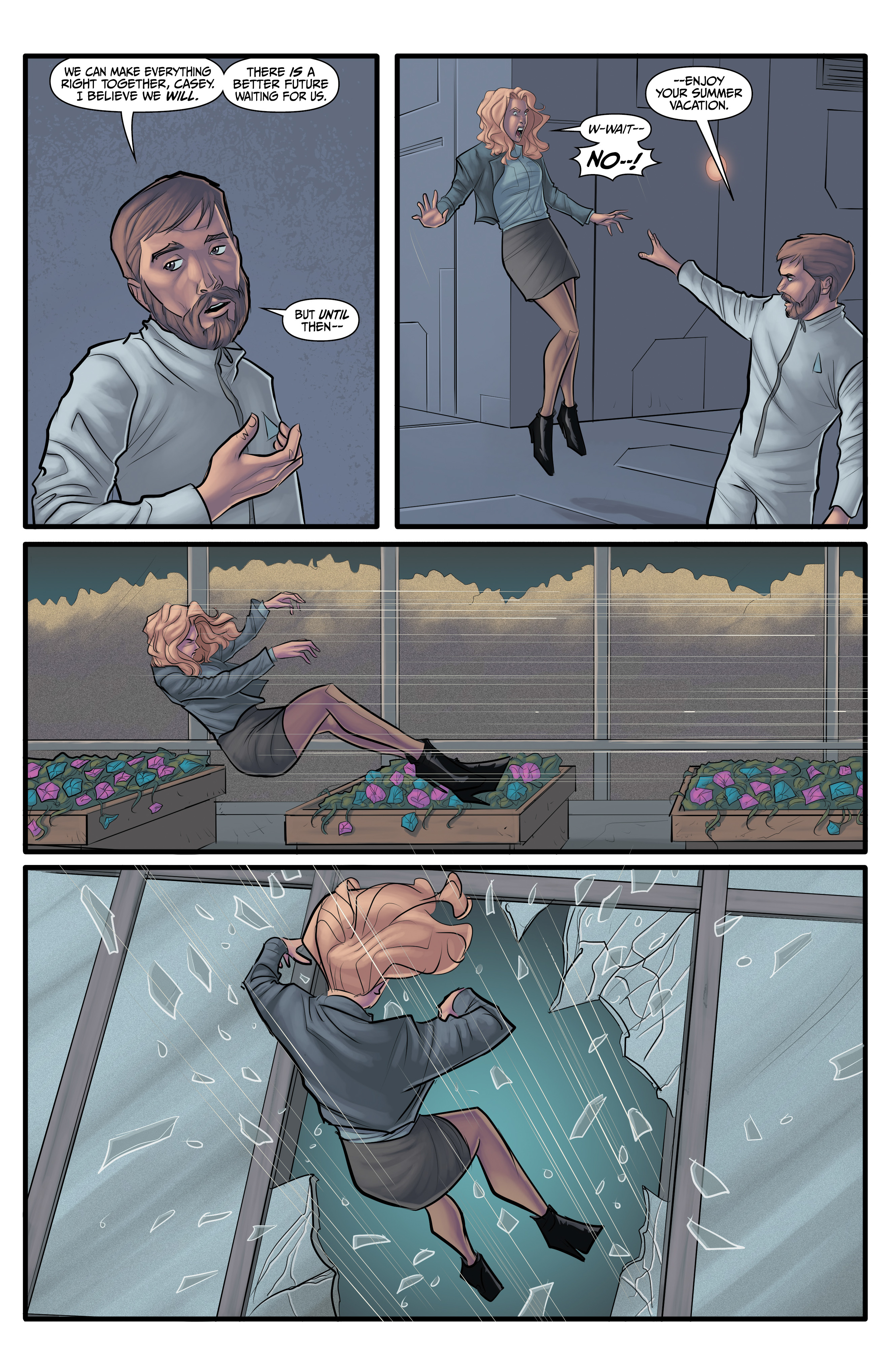 Read online Morning Glories comic -  Issue #50 - 57