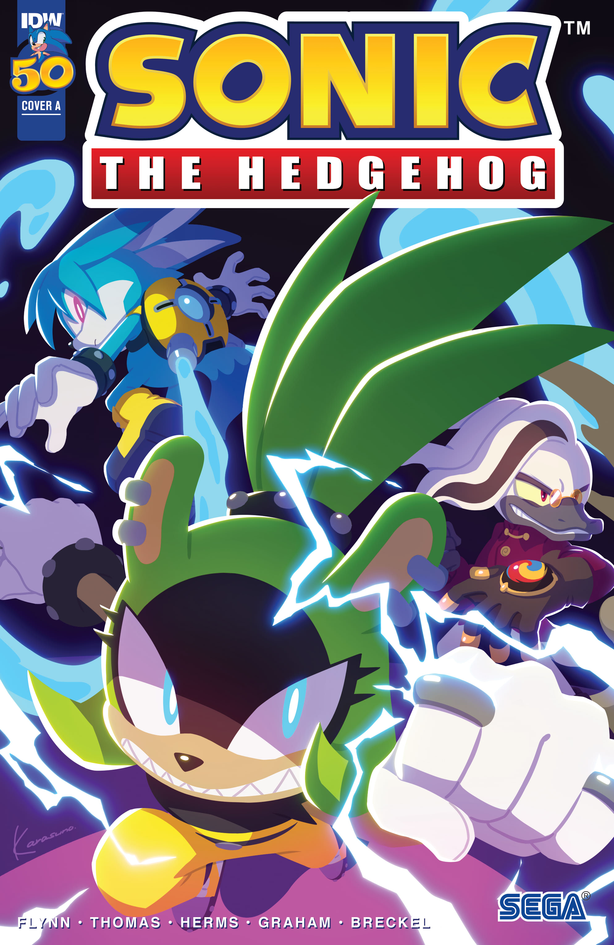 Read online Sonic the Hedgehog (2018) comic -  Issue #50 - 1