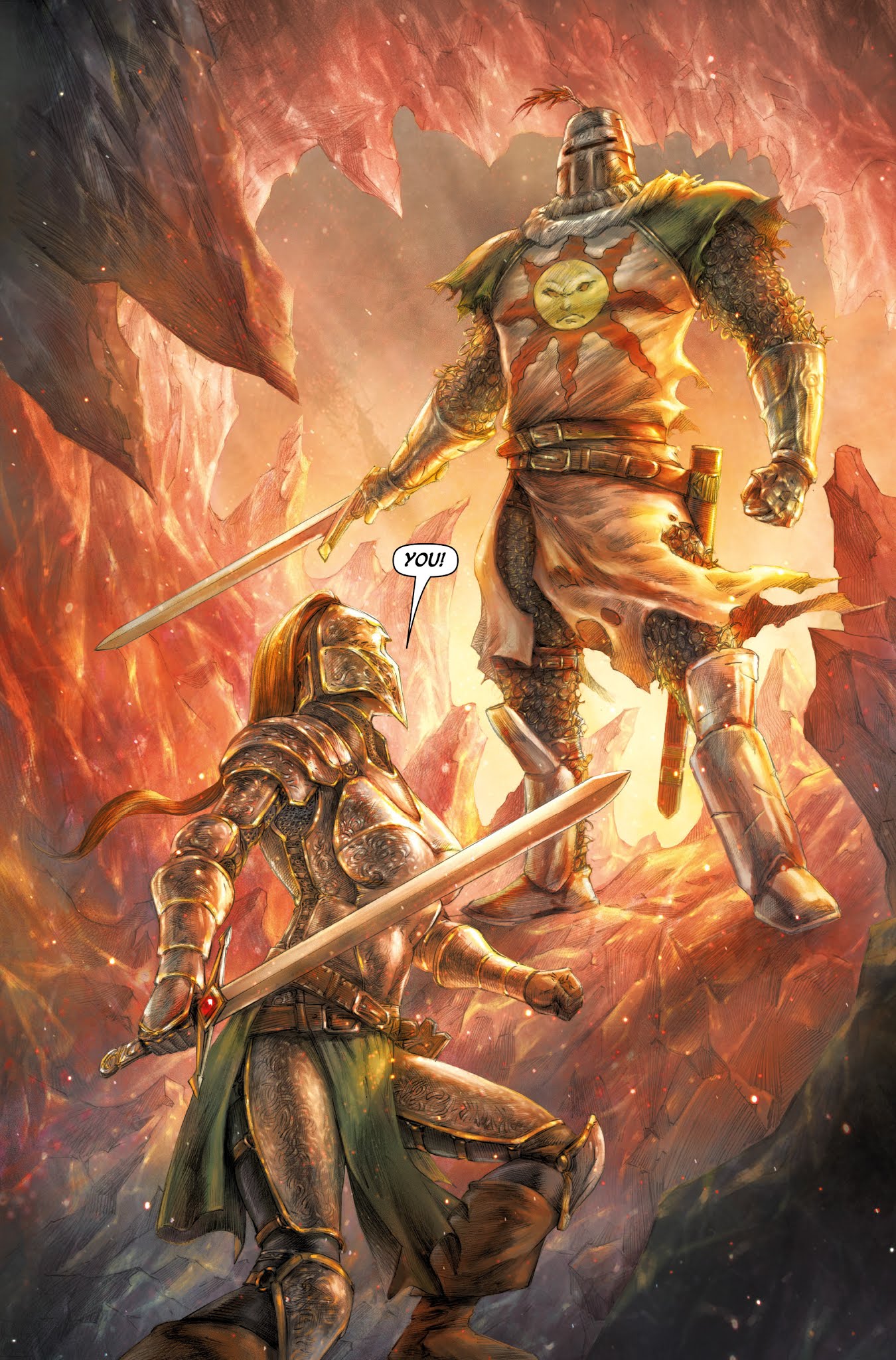 Read online Dark Souls: The Breath of Andolus comic -  Issue #1 - 13