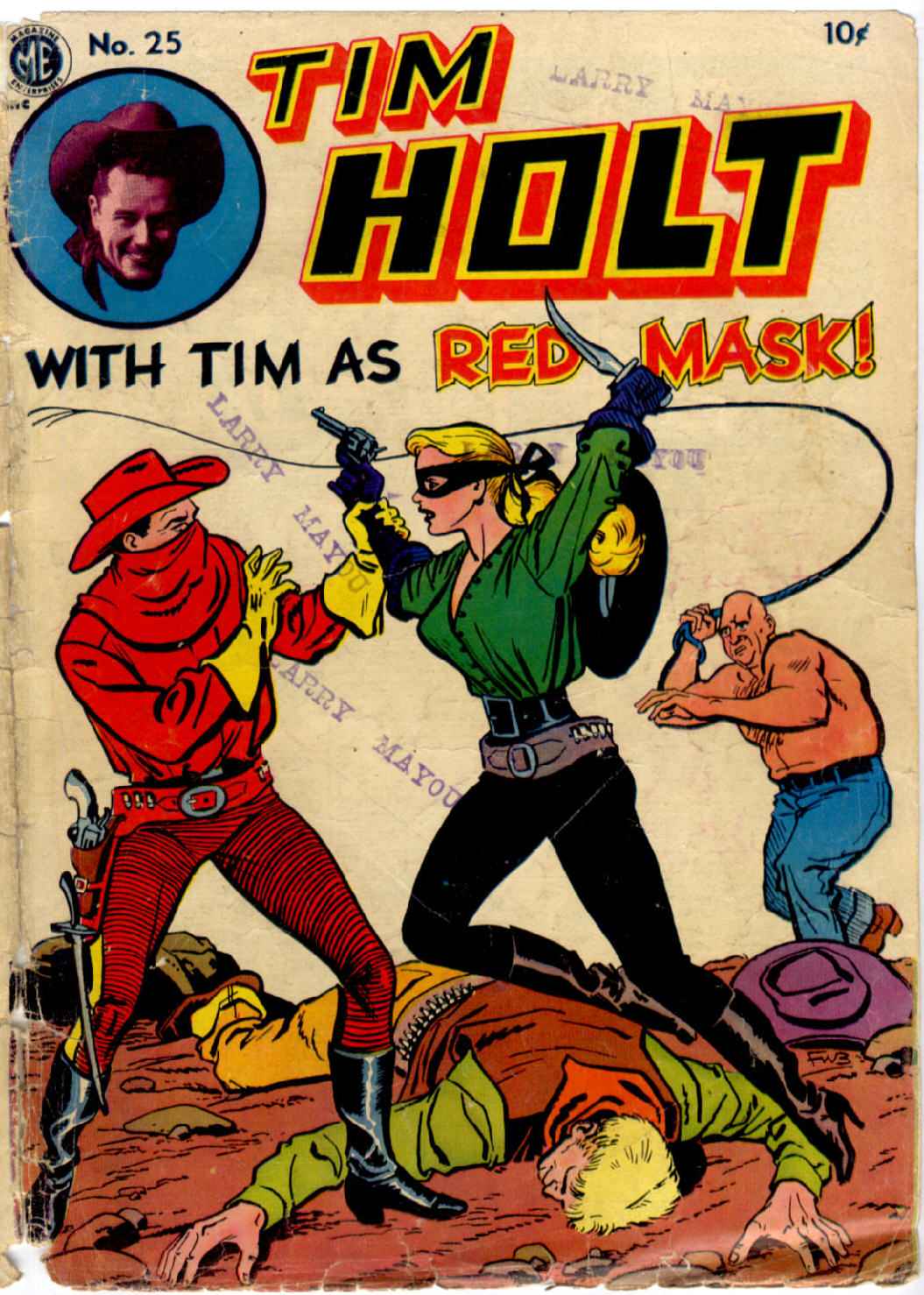 Read online Tim Holt comic -  Issue #25 - 1