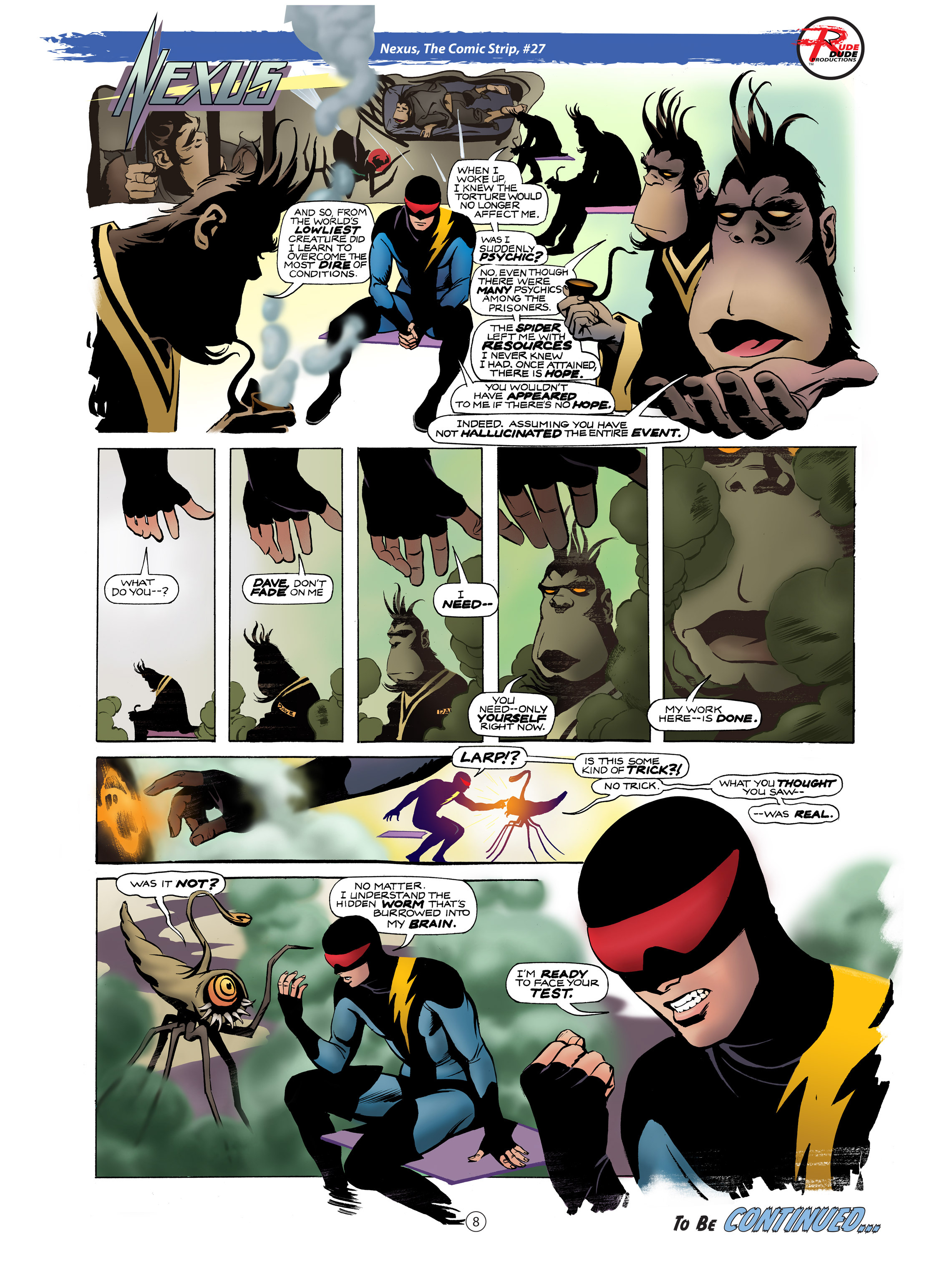 Read online Nexus: The Comic Strip comic -  Issue #6 - 8