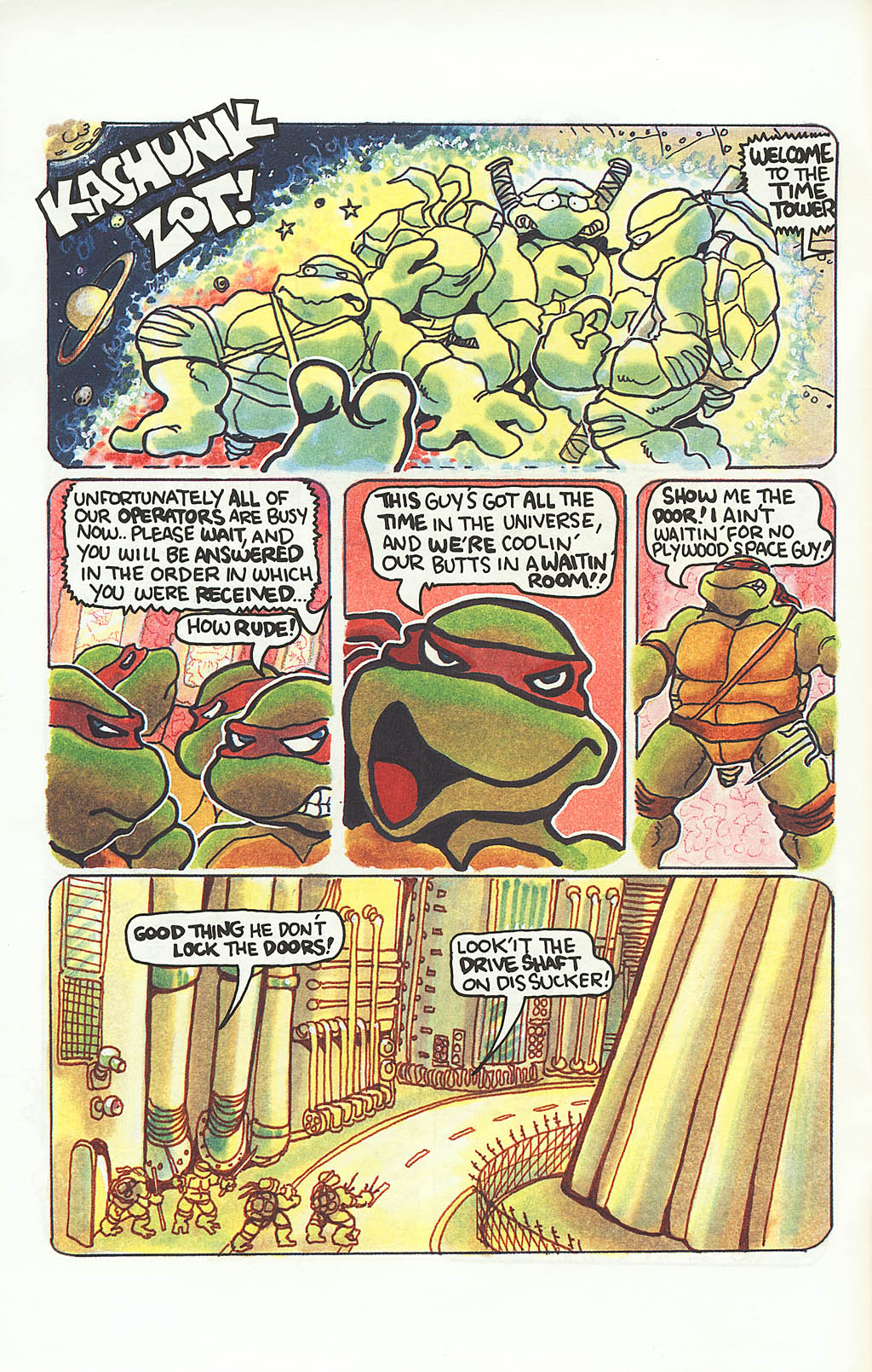 Read online Teenage Mutant Ninja Turtles: "Times" Pipeline comic -  Issue # Full - 6